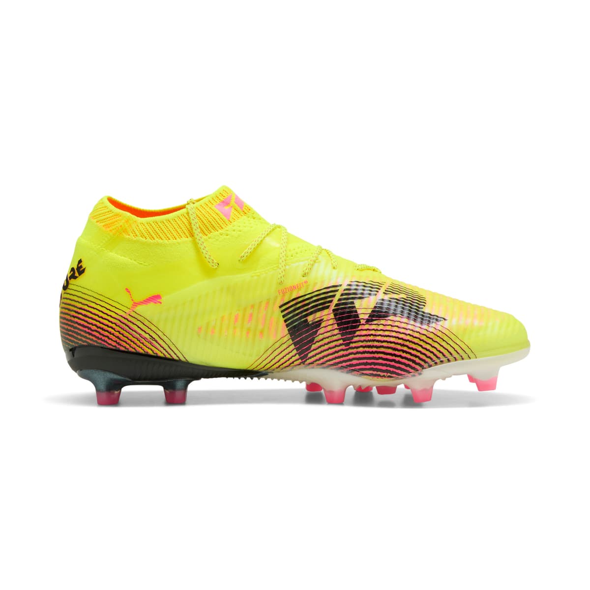 PUMA FUTURE 8 ULTIMATE AG voetbalschoenen, Zwart/Geel, Maat 44,5 thumbnail 4