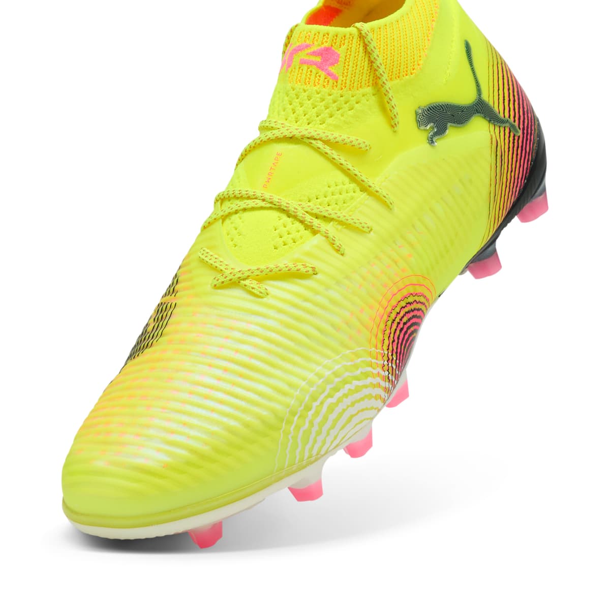 PUMA FUTURE 8 ULTIMATE AG voetbalschoenen, Zwart/Geel, Maat 44,5 thumbnail 3