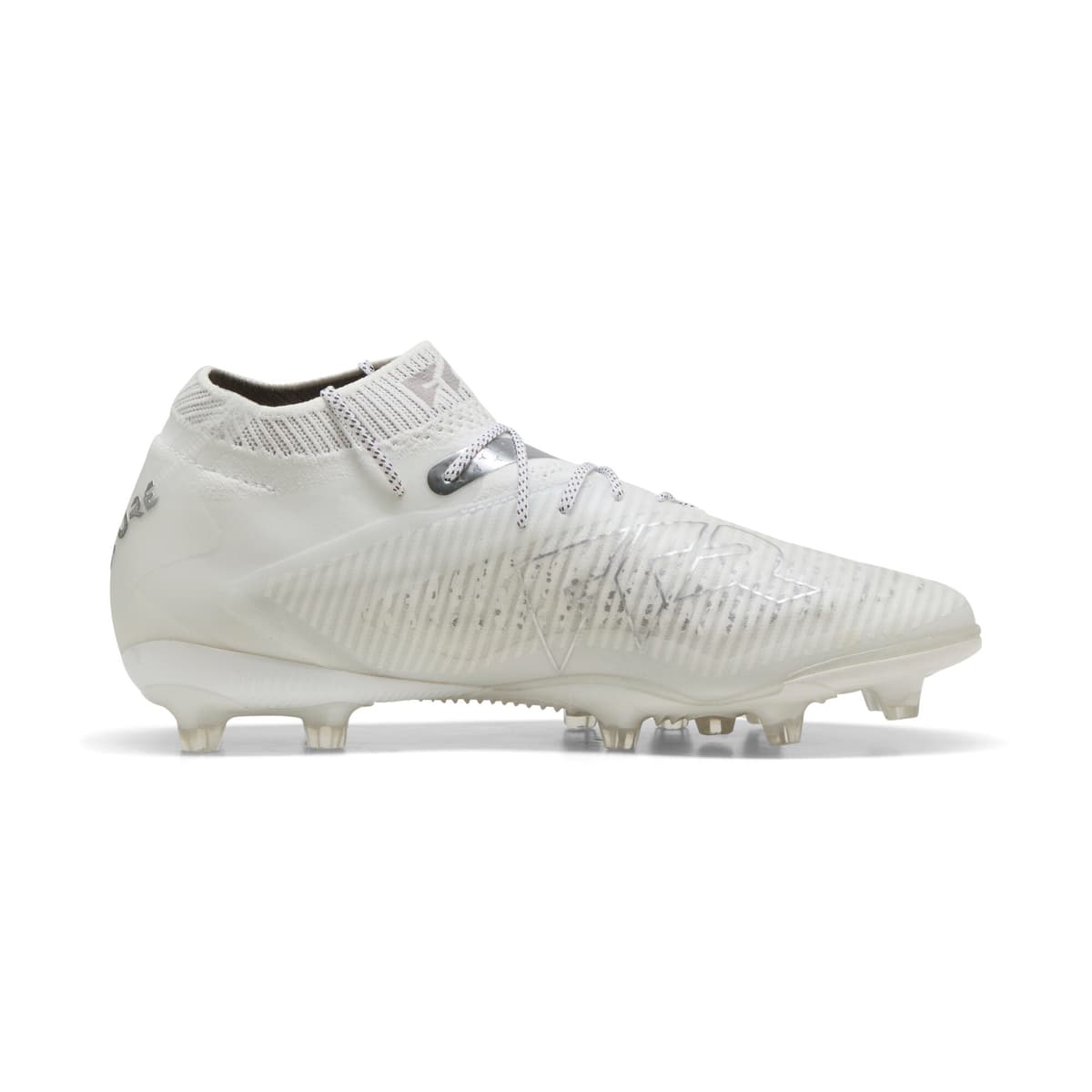 PUMA FUTURE 8 ULTIMATE AG voetbalschoenen, Wit/Zilver, Maat 42,5 thumbnail 3