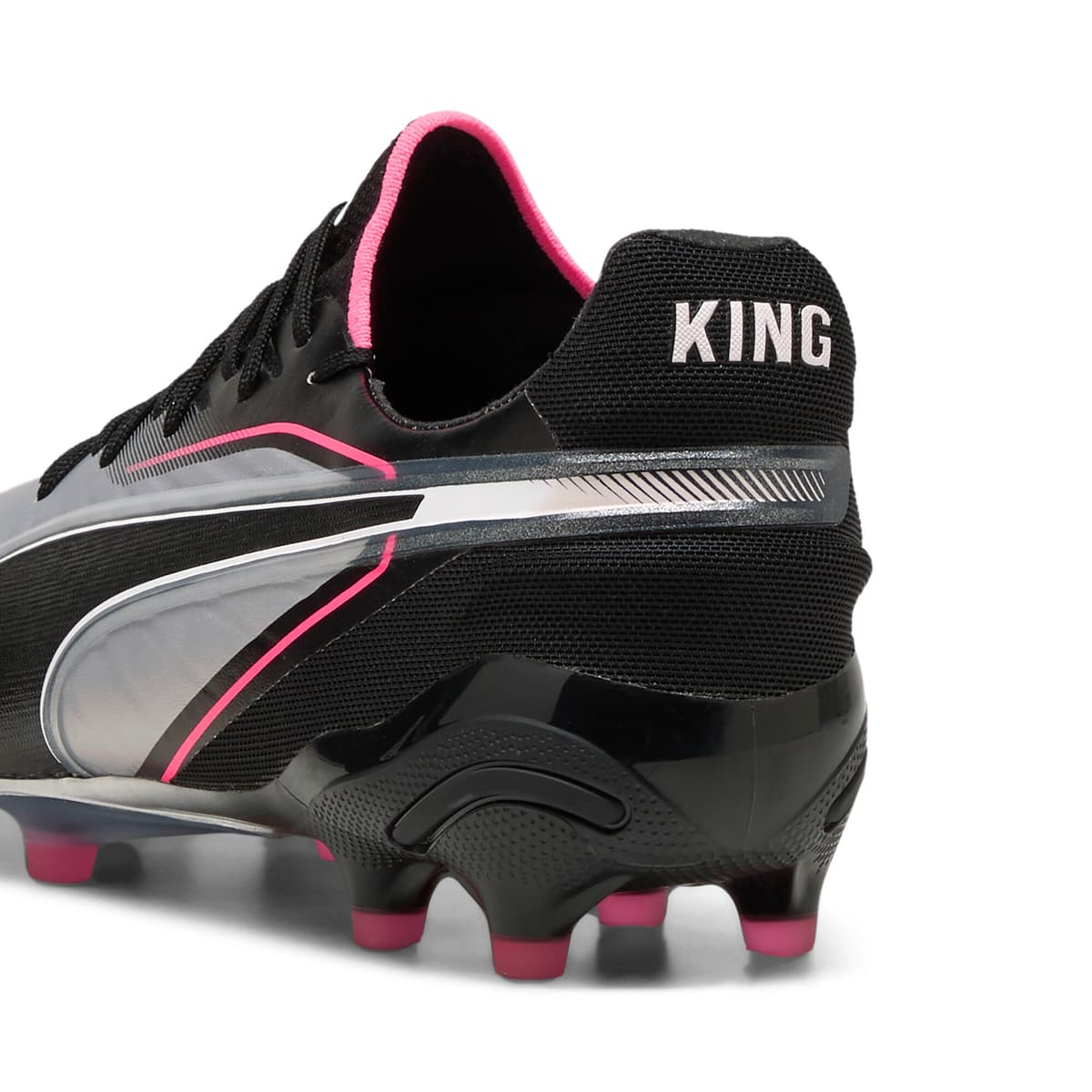 PUMA KING ULTIMATE FG/AG voetbalschoenen, Zwart/Zilver, Maat 37,5 thumbnail 6