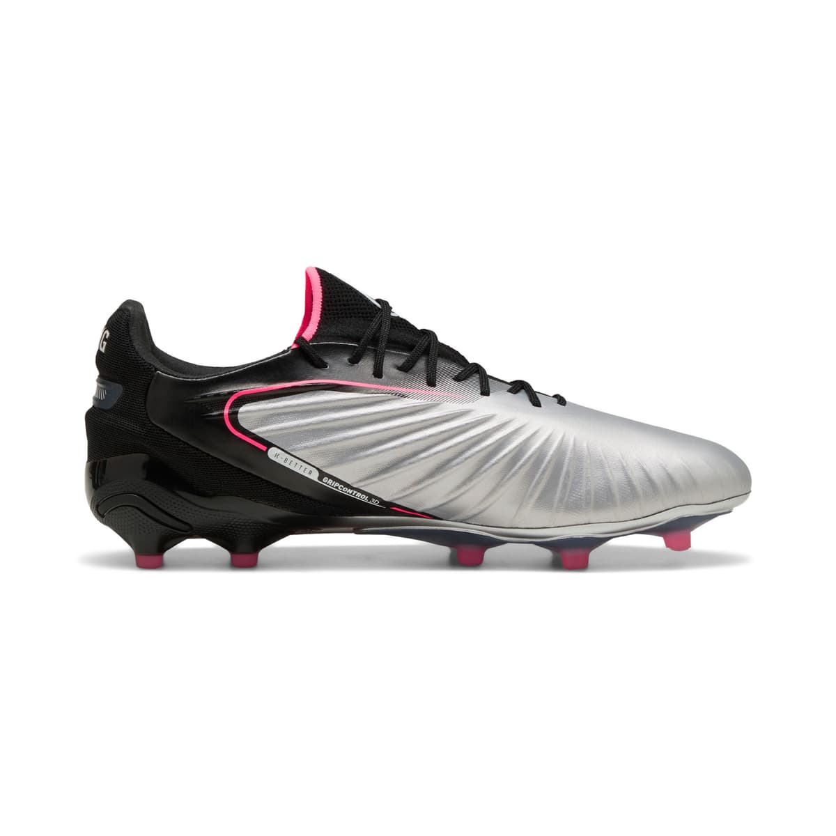 PUMA KING ULTIMATE FG/AG voetbalschoenen, Zwart/Zilver, Maat 37,5 thumbnail 4