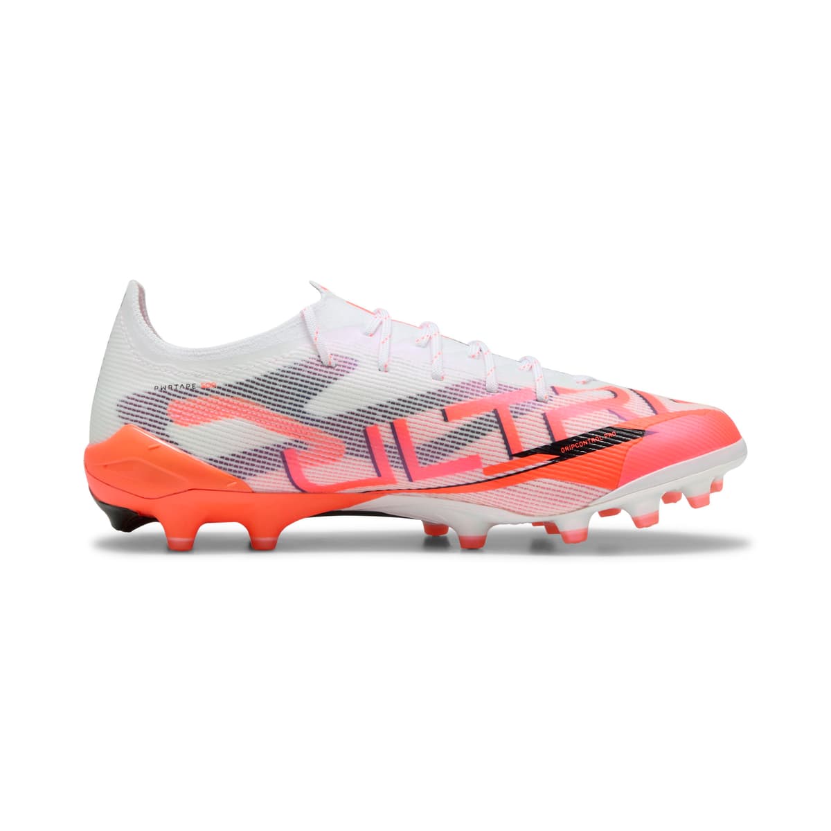 PUMA ULTRA 5 ULTIMATE AG voetbalschoenen, Zwart/Rood/Wit, Maat 40,5 thumbnail 3