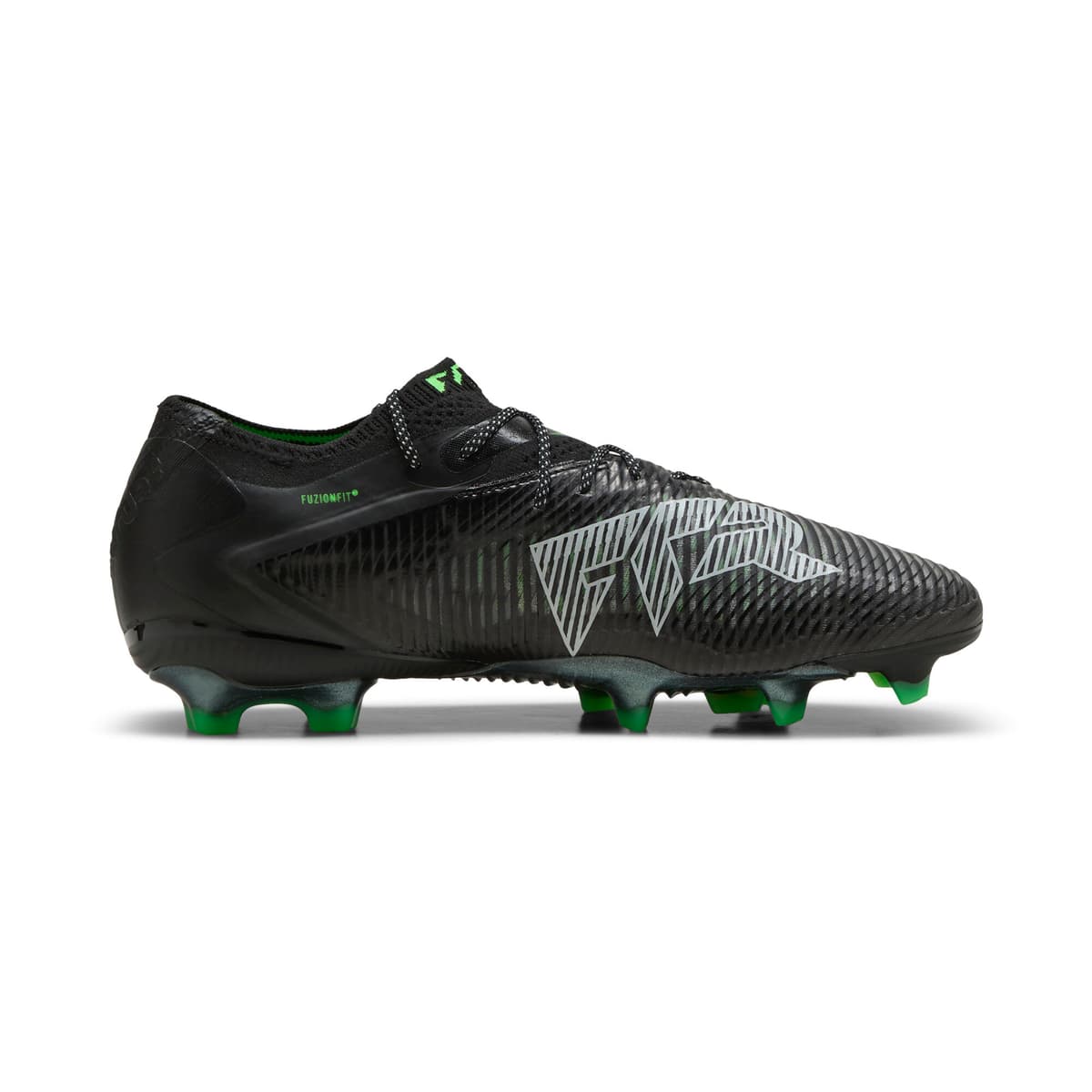 PUMA FUTURE 8 ULTIMATE Low FG voetbalschoenen, Groen/Zwart/Grijs, Maat 38 thumbnail 3