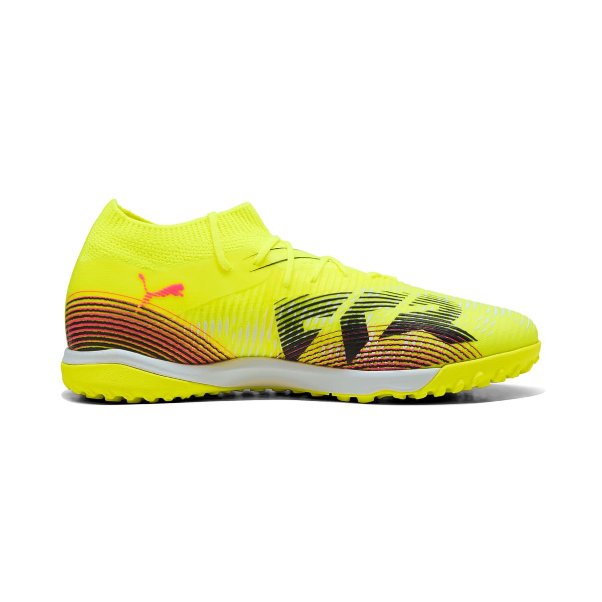 PUMA FUTURE 8 MATCH TT voetbalschoenen, Zwart/Geel, Maat 41 thumbnail 3