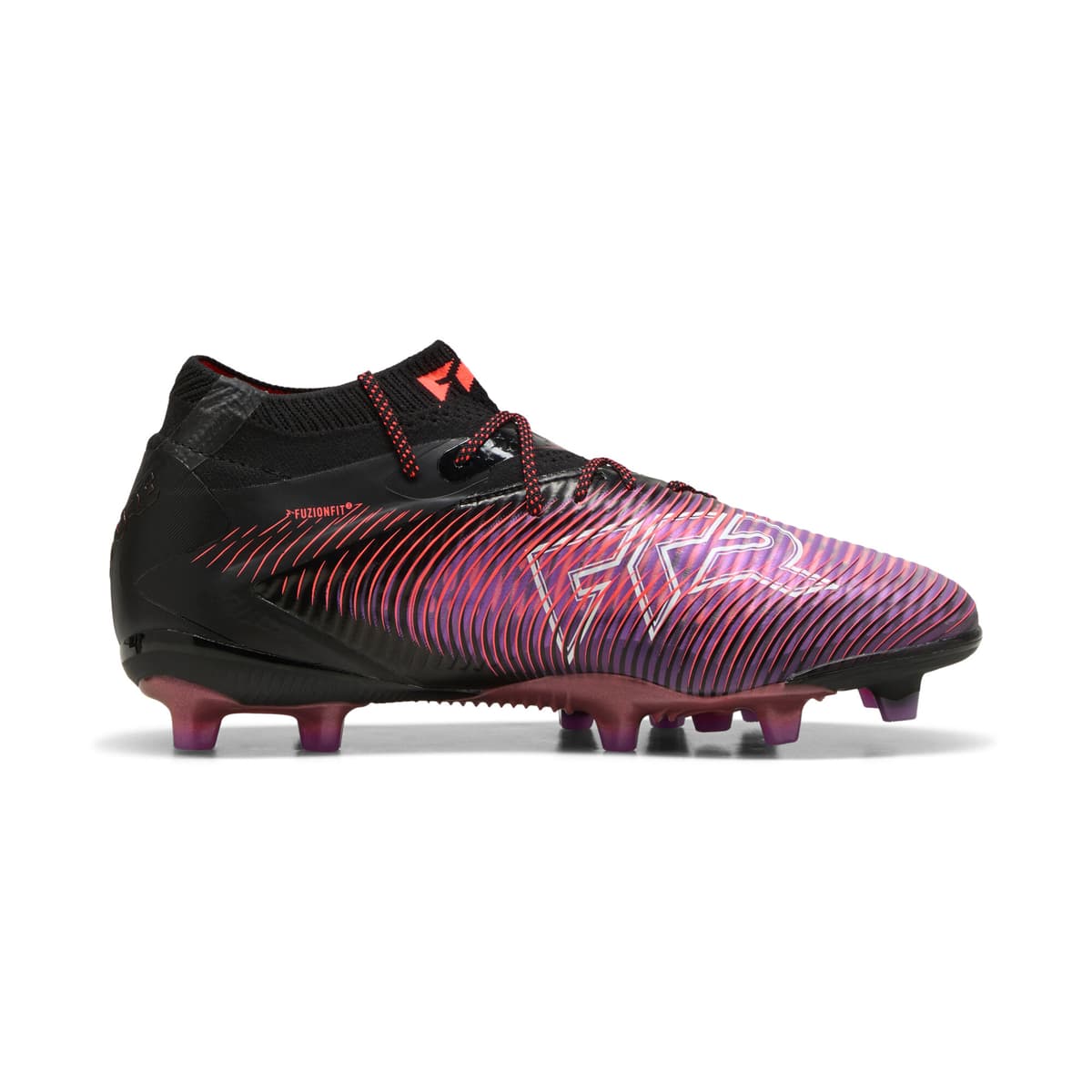 PUMA FUTURE 8 ULTIMATE AG voetbalschoenen voor Dames, Zwart/Rood/Wit, Maat 42 thumbnail 3