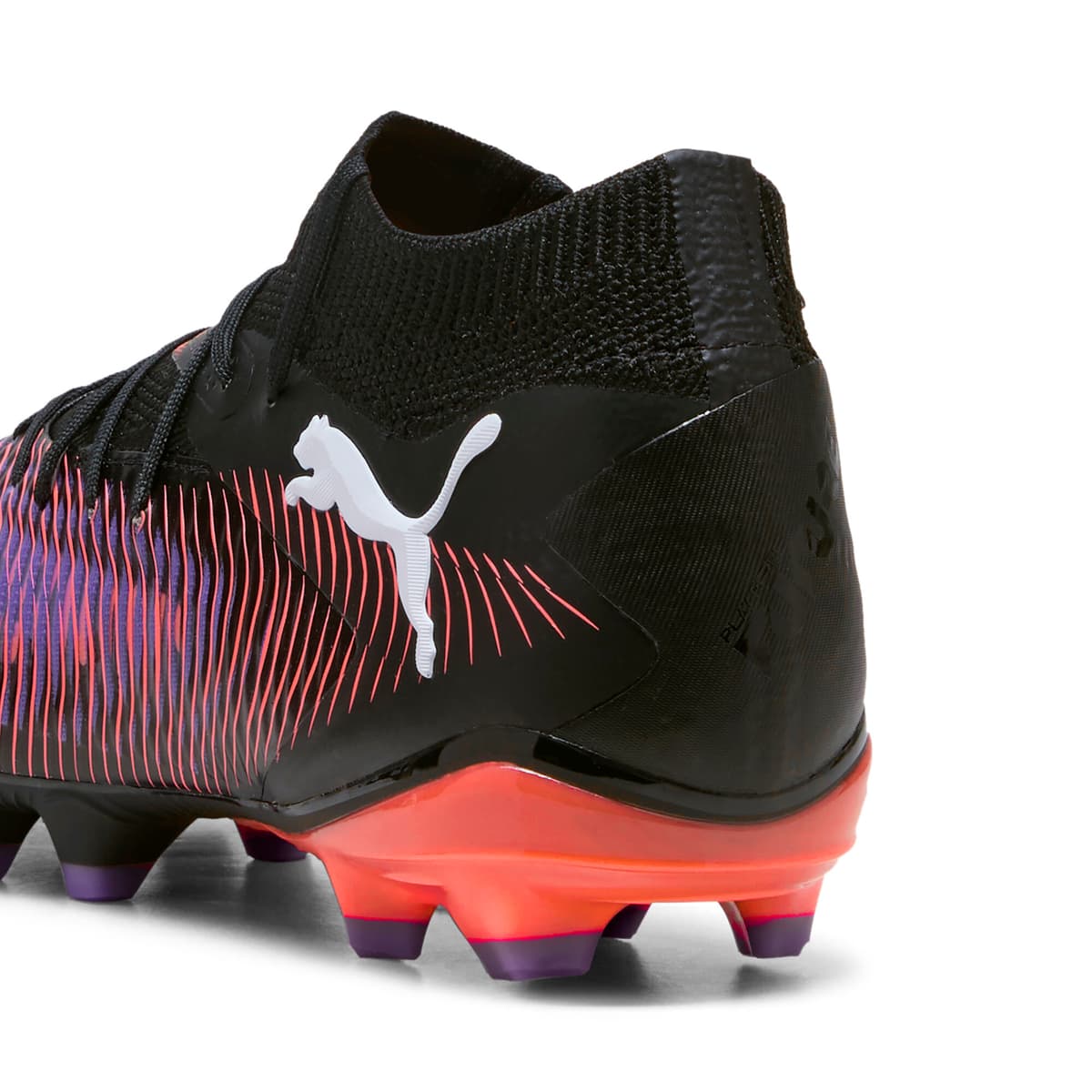 PUMA FUTURE 8 PRO FG/AG voetbalschoenen voor Dames, Zwart/Rood/Wit, Maat 41 thumbnail 5