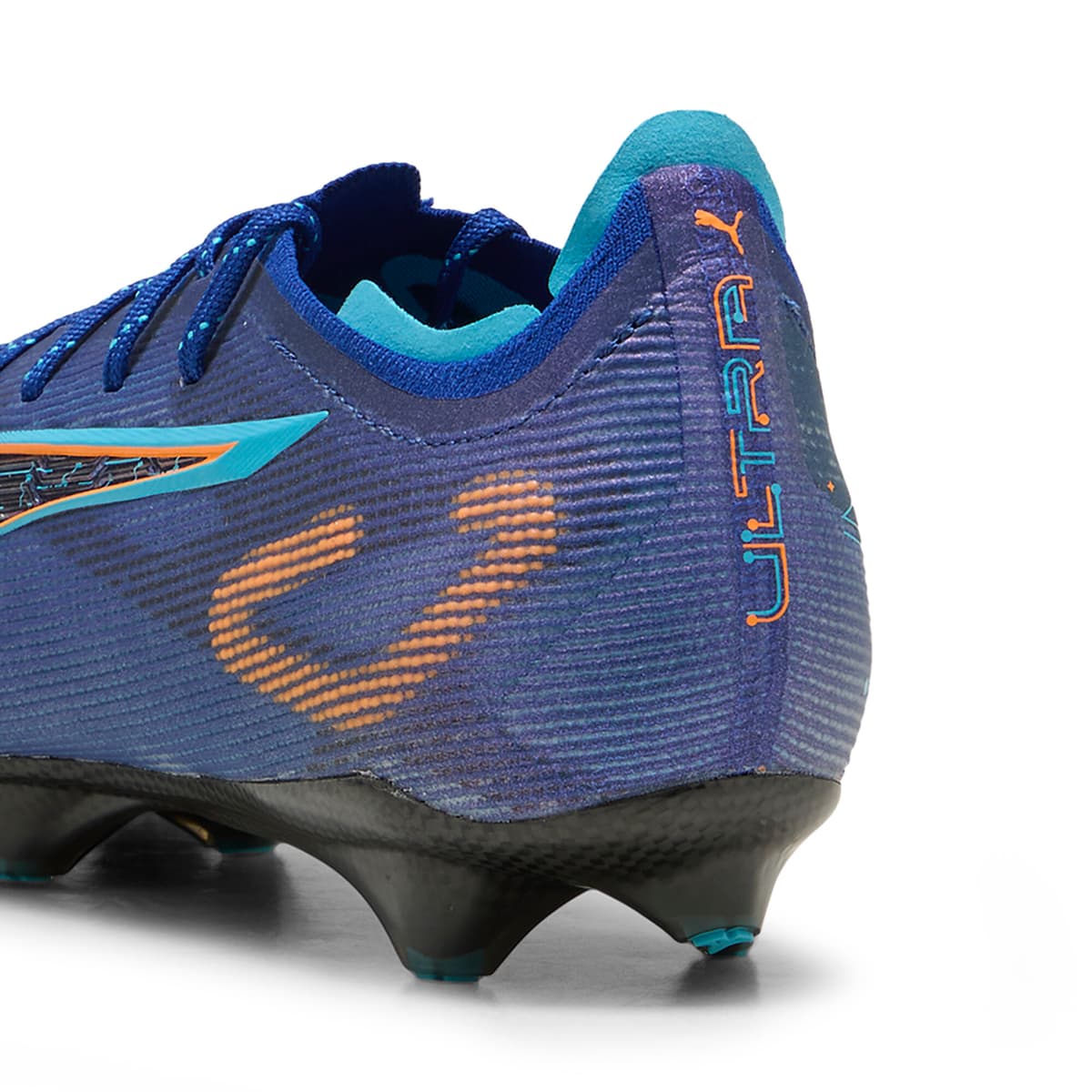 PUMA ULTRA 5 CARBON SPEED FG uniseks voetbalschoenen, Blauw, Maat 39 thumbnail 6