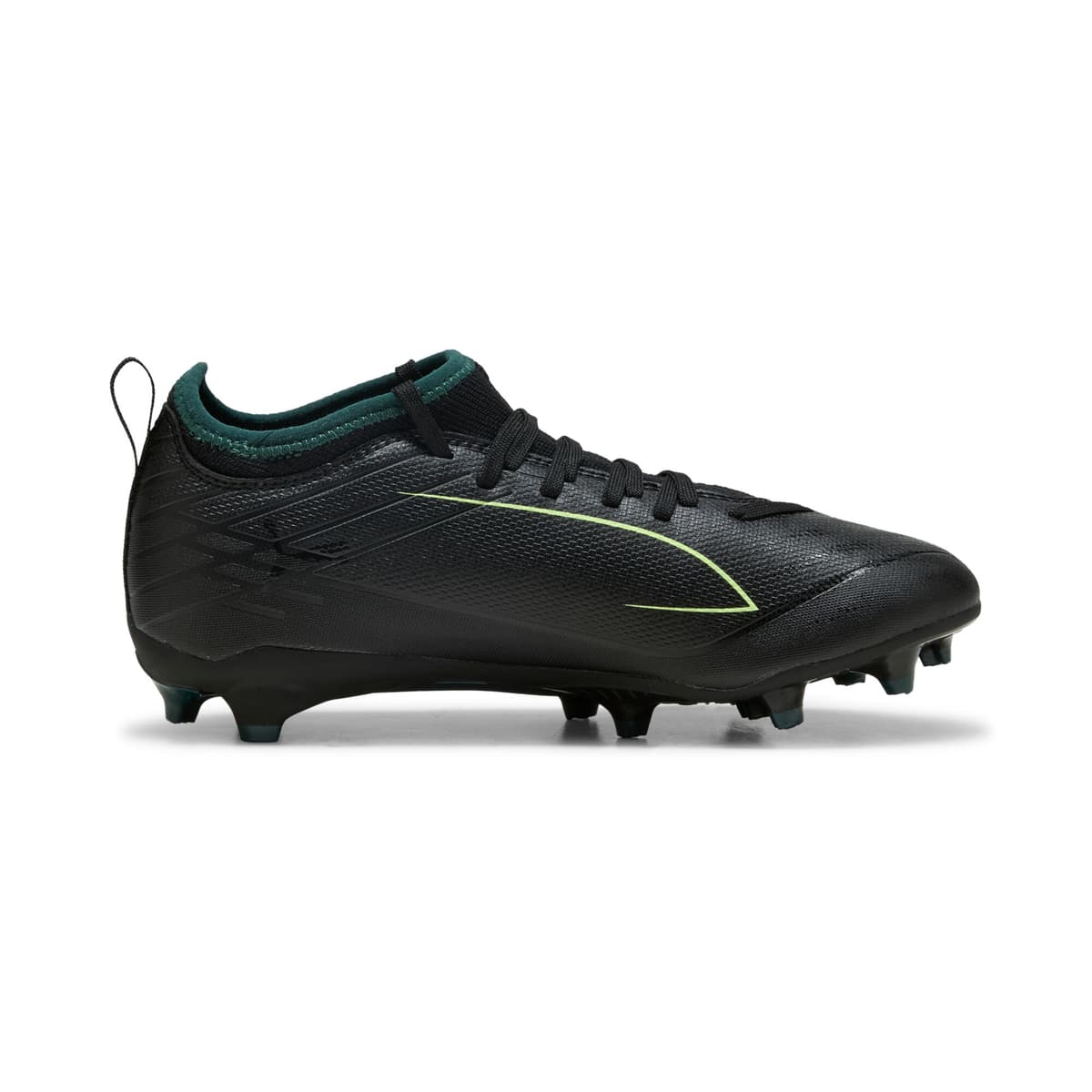 PUMA ULTRA 6 MATCH FG/AG voetbalschoenen, Groen/Zwart, Maat 34 thumbnail 3