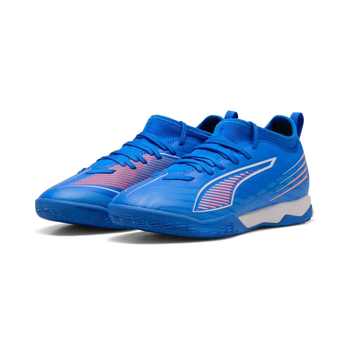 PUMA ULTRA 6 MATCH halfhoge futsalschoenen, Blauw/Rood/Wit, Maat 37 thumbnail 6