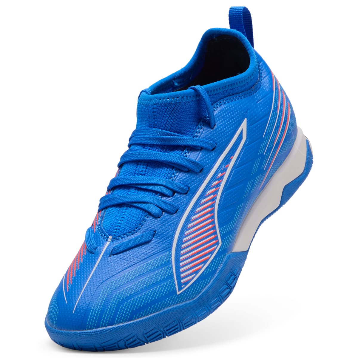 PUMA ULTRA 6 MATCH halfhoge futsalschoenen, Blauw/Rood/Wit, Maat 37 thumbnail 2