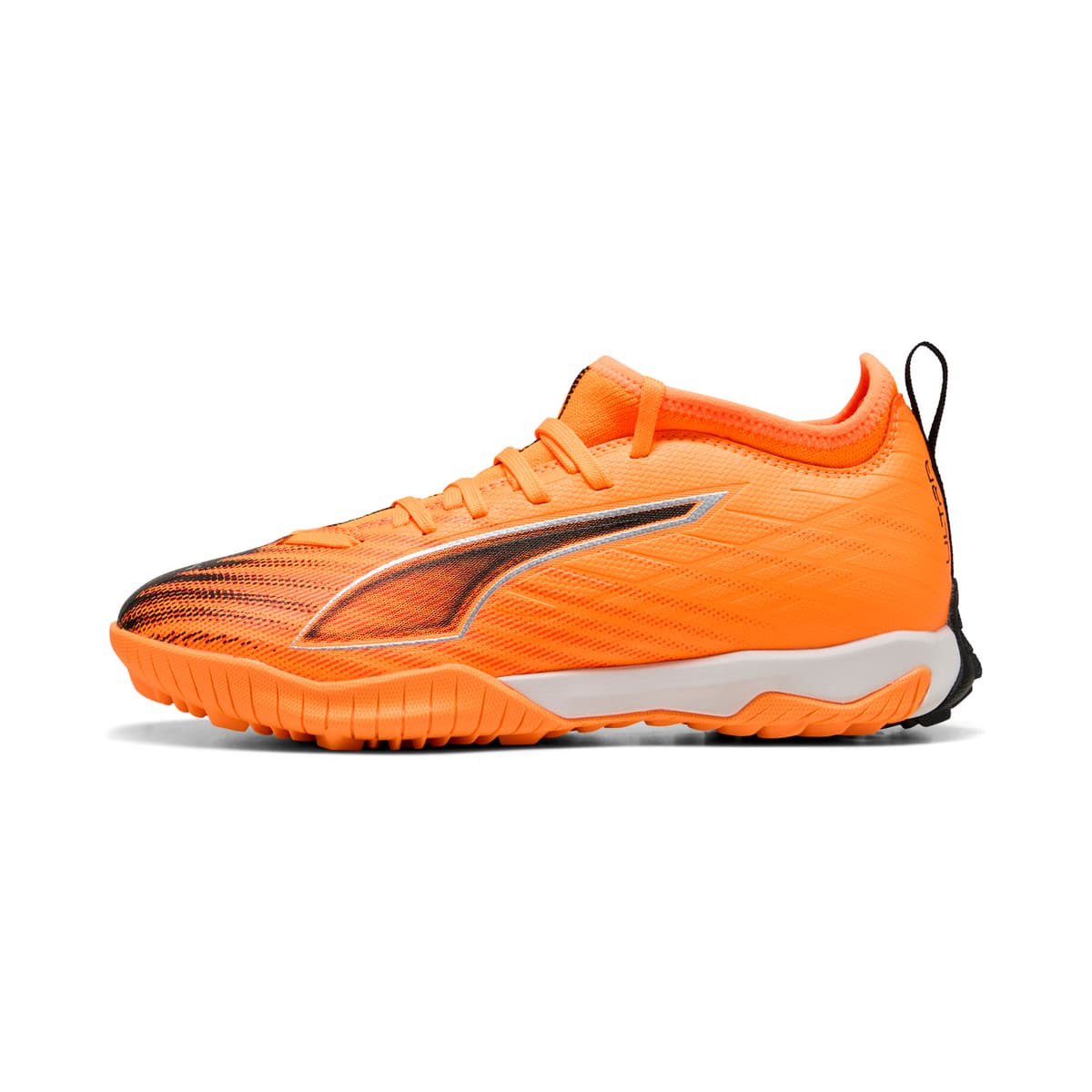 PUMA ULTRA 6 MATCH TT halfhoge voetbalschoenen, Zwart/Rood, Maat 38