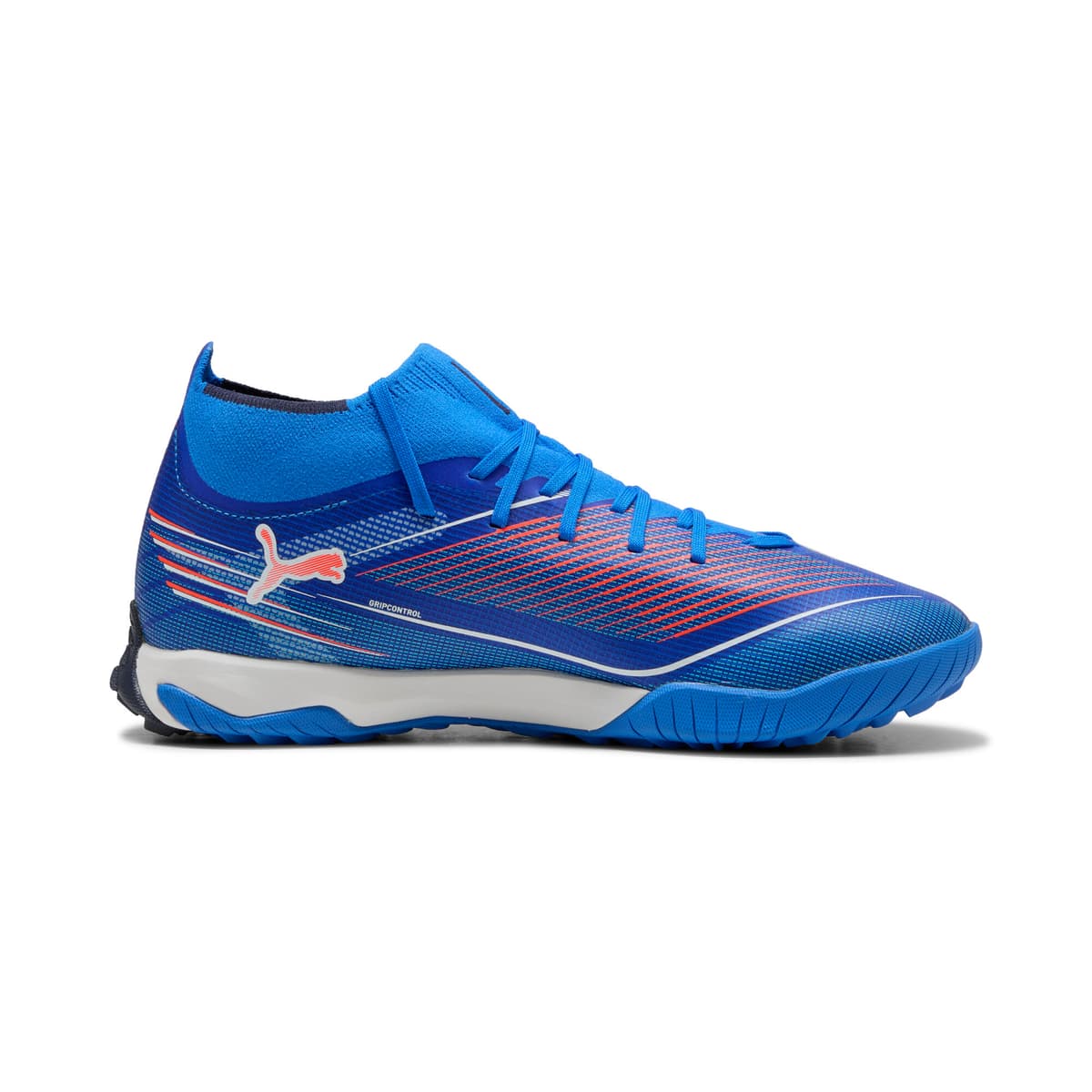 PUMA ULTRA 6 MATCH+ TT uniseks voetbalschoenen, Blauw/Rood/Wit, Maat 41 thumbnail 3