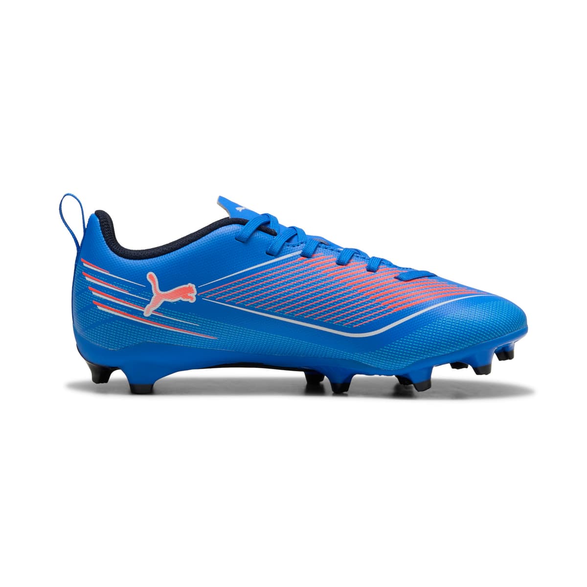 PUMA ULTRA 6 PLAY FG/AG voetbalschoenen, Blauw/Rood/Wit, Maat 31 thumbnail 3