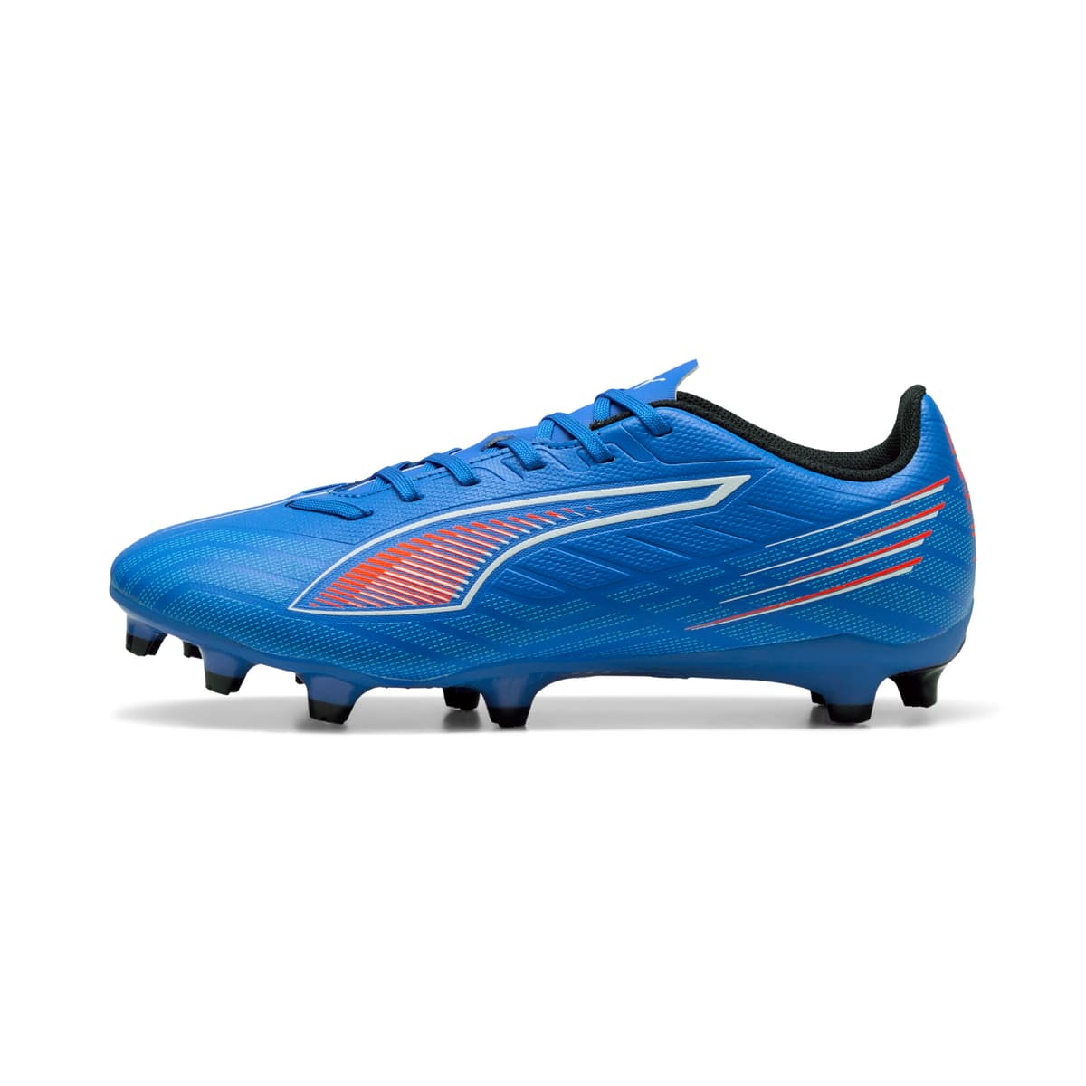 PUMA ULTRA 6 PLAY FG/AG voetbalschoenen voor Dames, Blauw/Rood/Wit, Maat 40