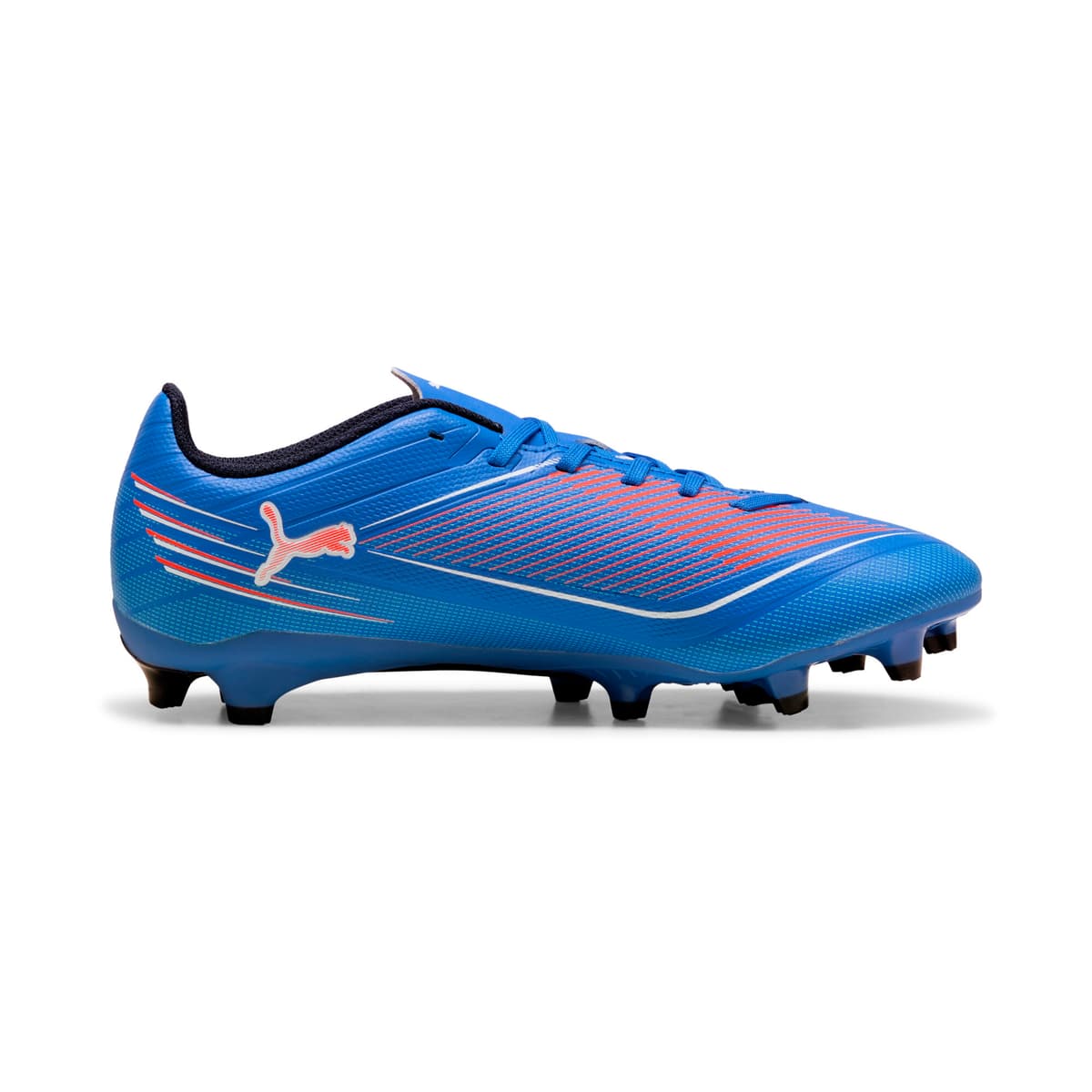 PUMA ULTRA 6 PLAY FG/AG voetbalschoenen voor Dames, Blauw/Rood/Wit, Maat 40 thumbnail 3