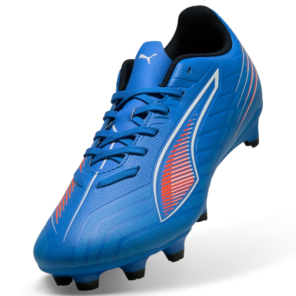 PUMA ULTRA 6 PLAY FG/AG voetbalschoenen voor Dames, Blauw/Rood/Wit, Maat 40 thumbnail 2