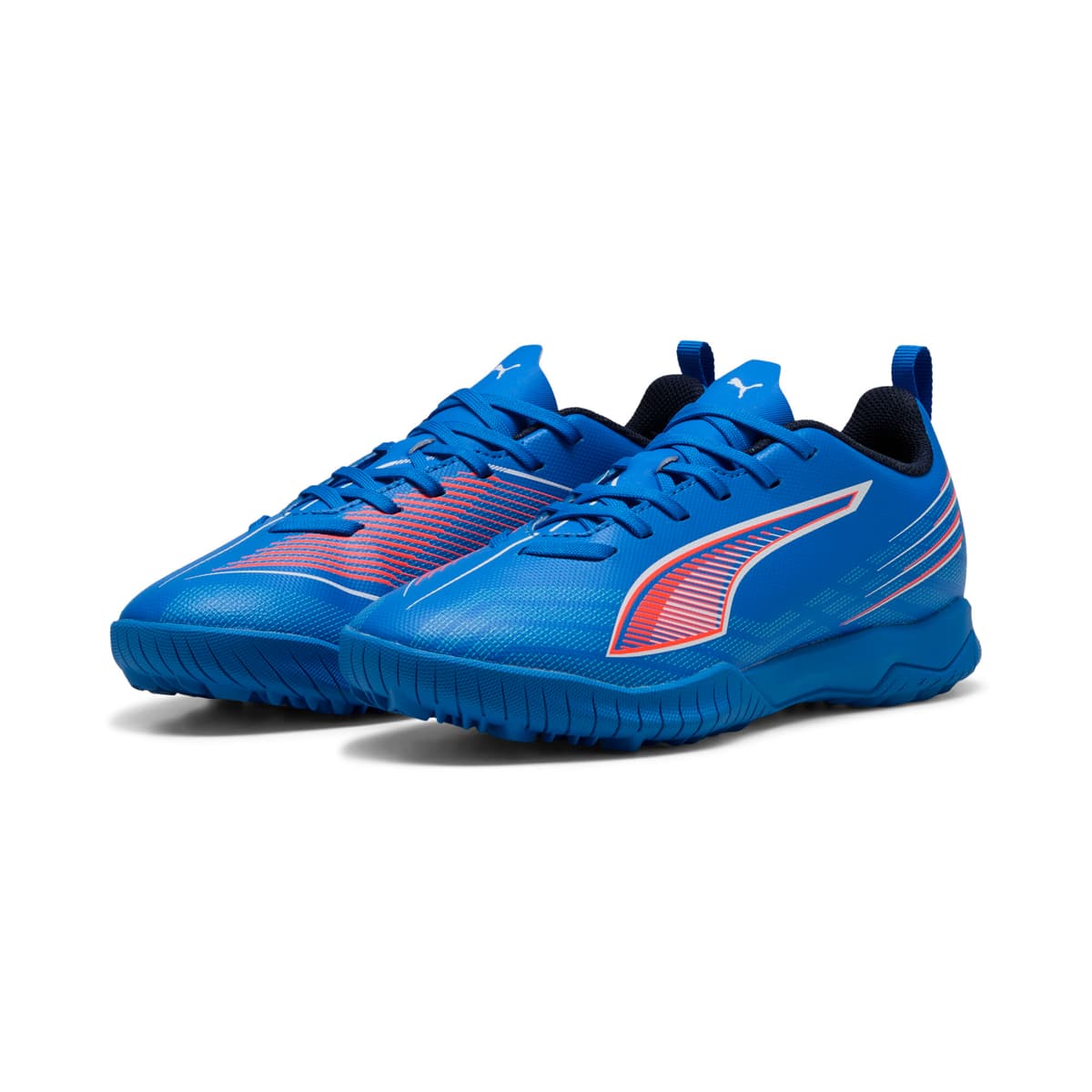 PUMA ULTRA 6 PLAY TT voetbalschoenen, Blauw/Rood/Wit, Maat 31 thumbnail 6