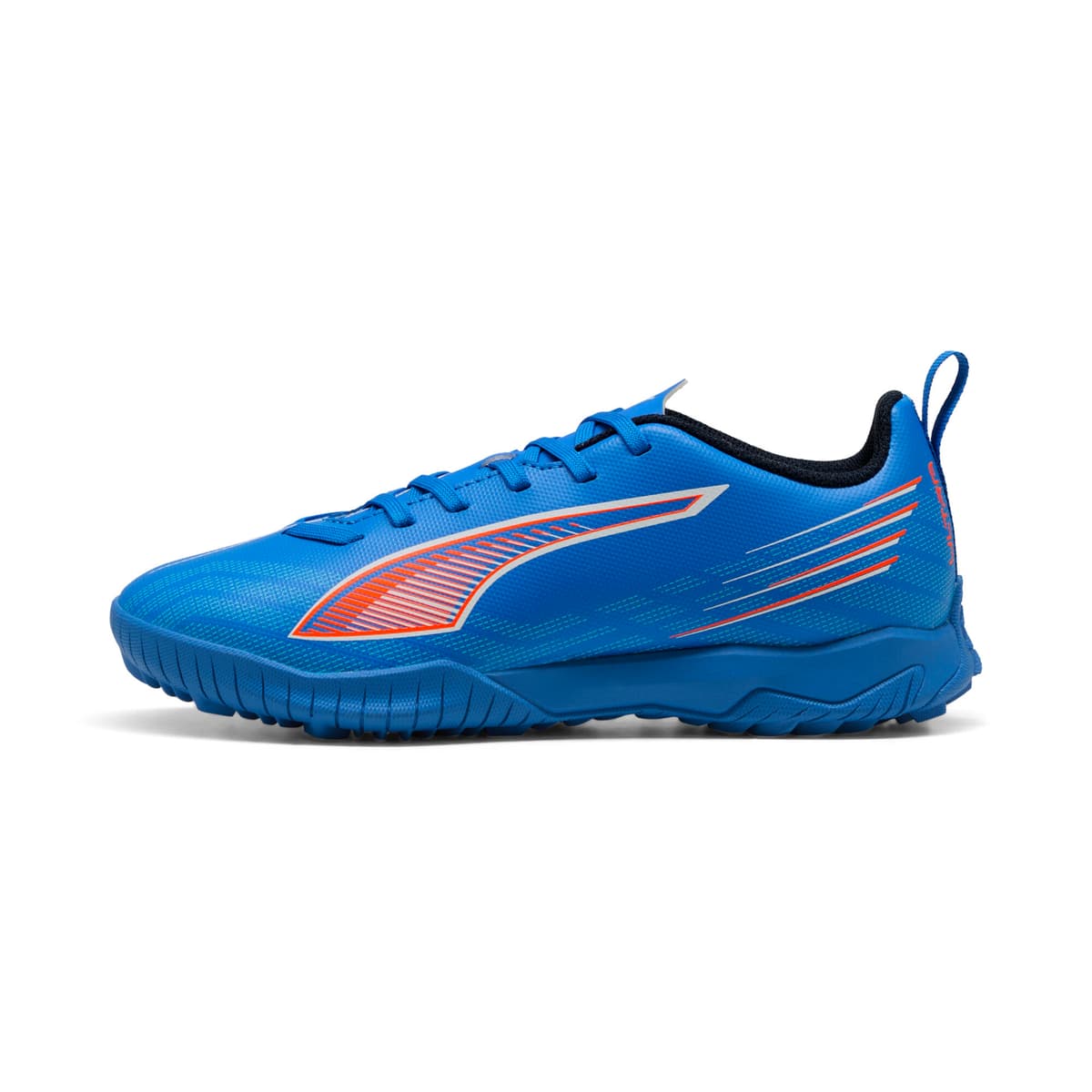 PUMA ULTRA 6 PLAY TT voetbalschoenen, Blauw/Rood/Wit, Maat 31