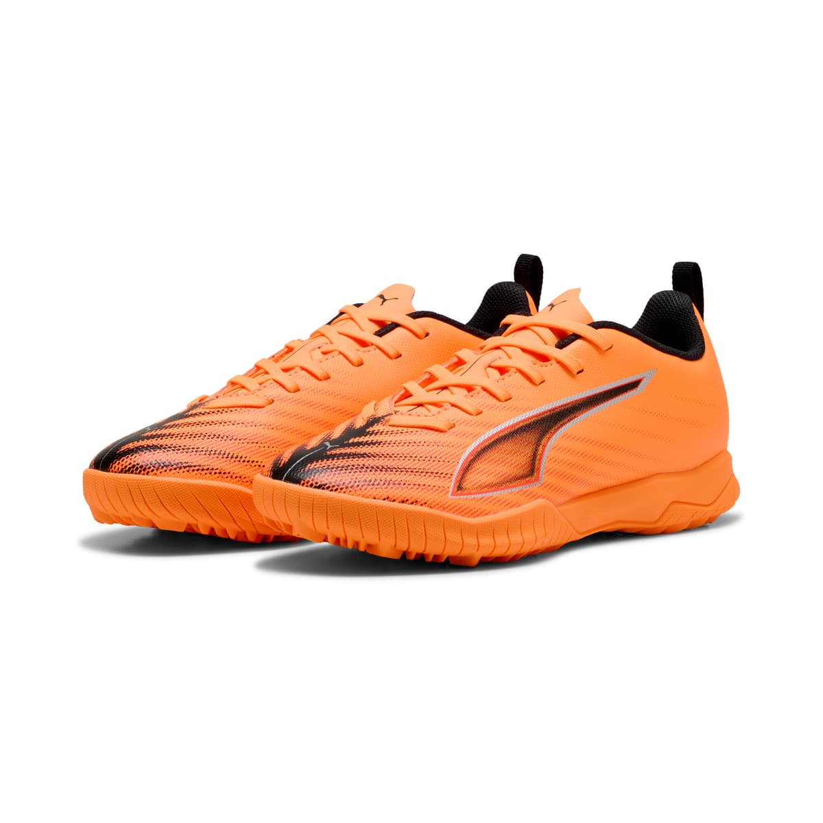 PUMA ULTRA 6 PLAY TT voetbalschoenen, Zwart/Rood, Maat 36 thumbnail 6