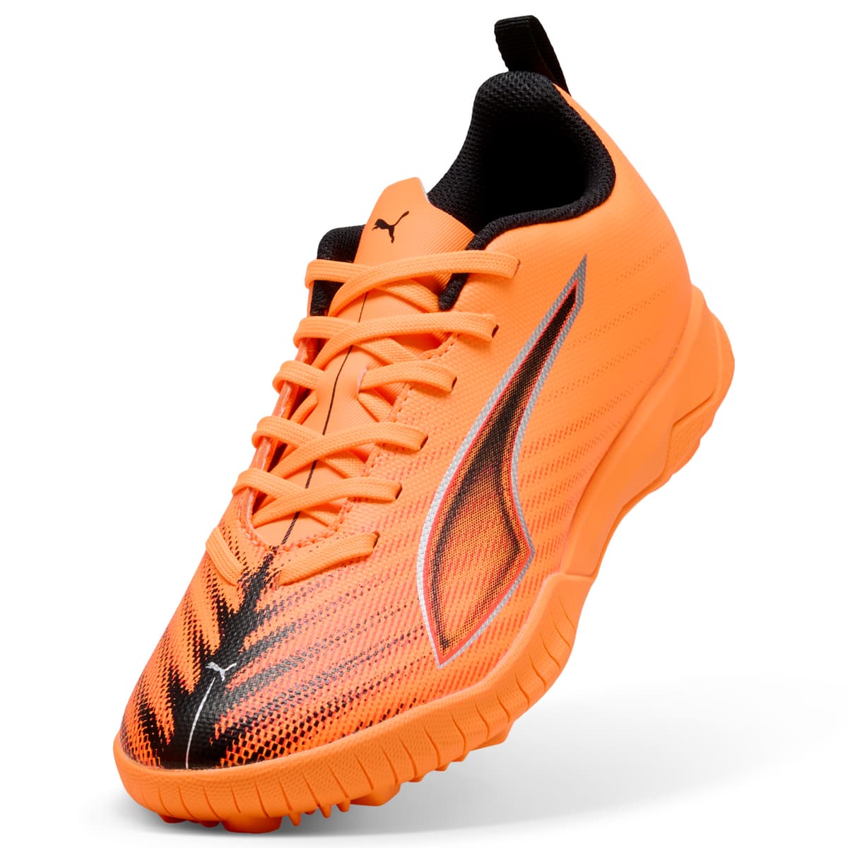 PUMA ULTRA 6 PLAY TT voetbalschoenen, Zwart/Rood, Maat 36 thumbnail 2