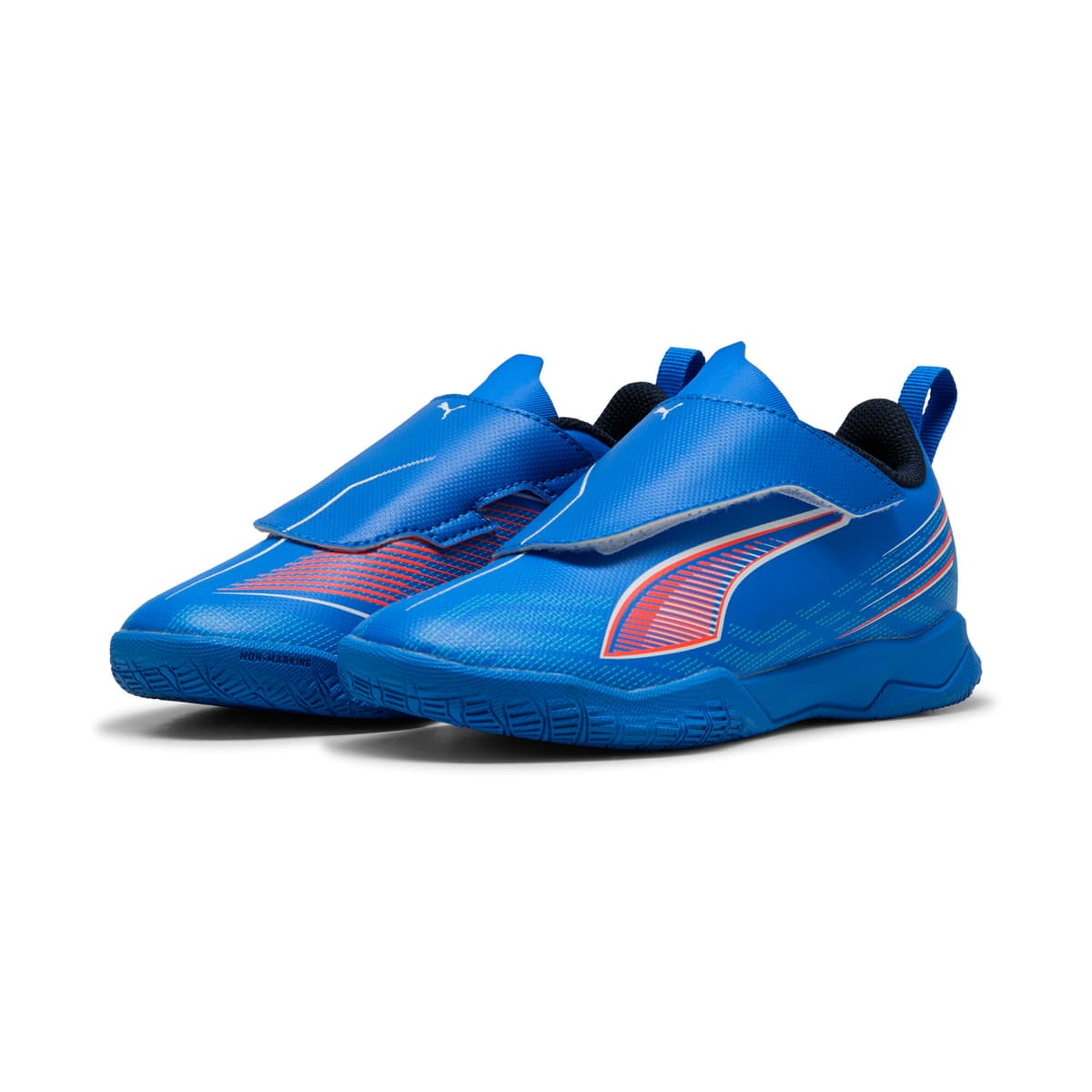PUMA ULTRA 6 PLAY futsalschoenen, Blauw/Rood/Wit, Maat 33 thumbnail 6
