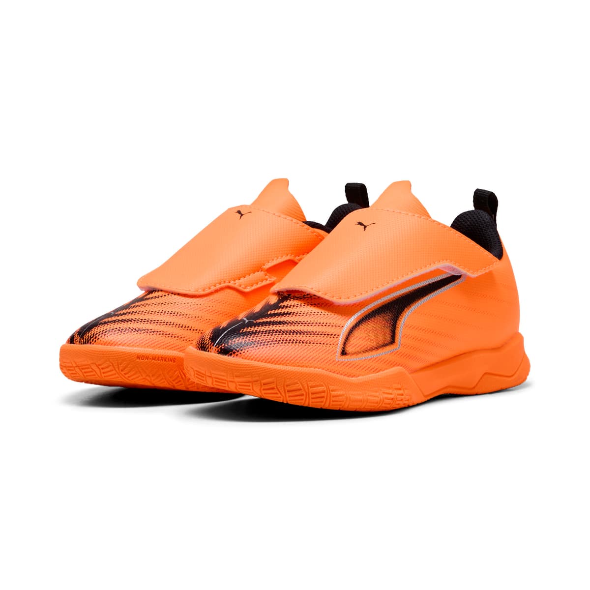 PUMA ULTRA 6 PLAY futsalschoenen, Zwart/Rood, Maat 26 thumbnail 6