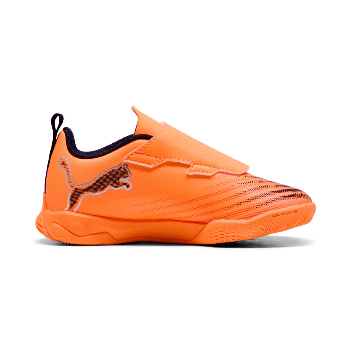 PUMA ULTRA 6 PLAY futsalschoenen, Zwart/Rood, Maat 26 thumbnail 3