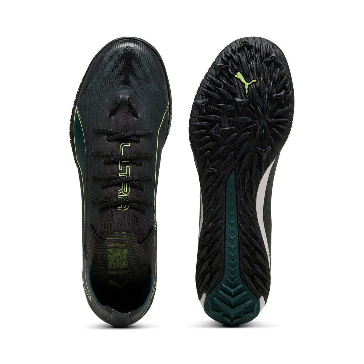 PUMA ULTRA 6 PRO CAGE TT voetbalschoenen uniseks, Groen/Zwart, Maat 44 thumbnail 4