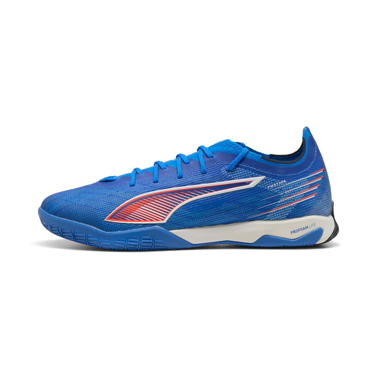 PUMA ULTRA 6 PRO COURT futsalschoenen uniseks, Blauw/Rood/Wit, Maat 44
