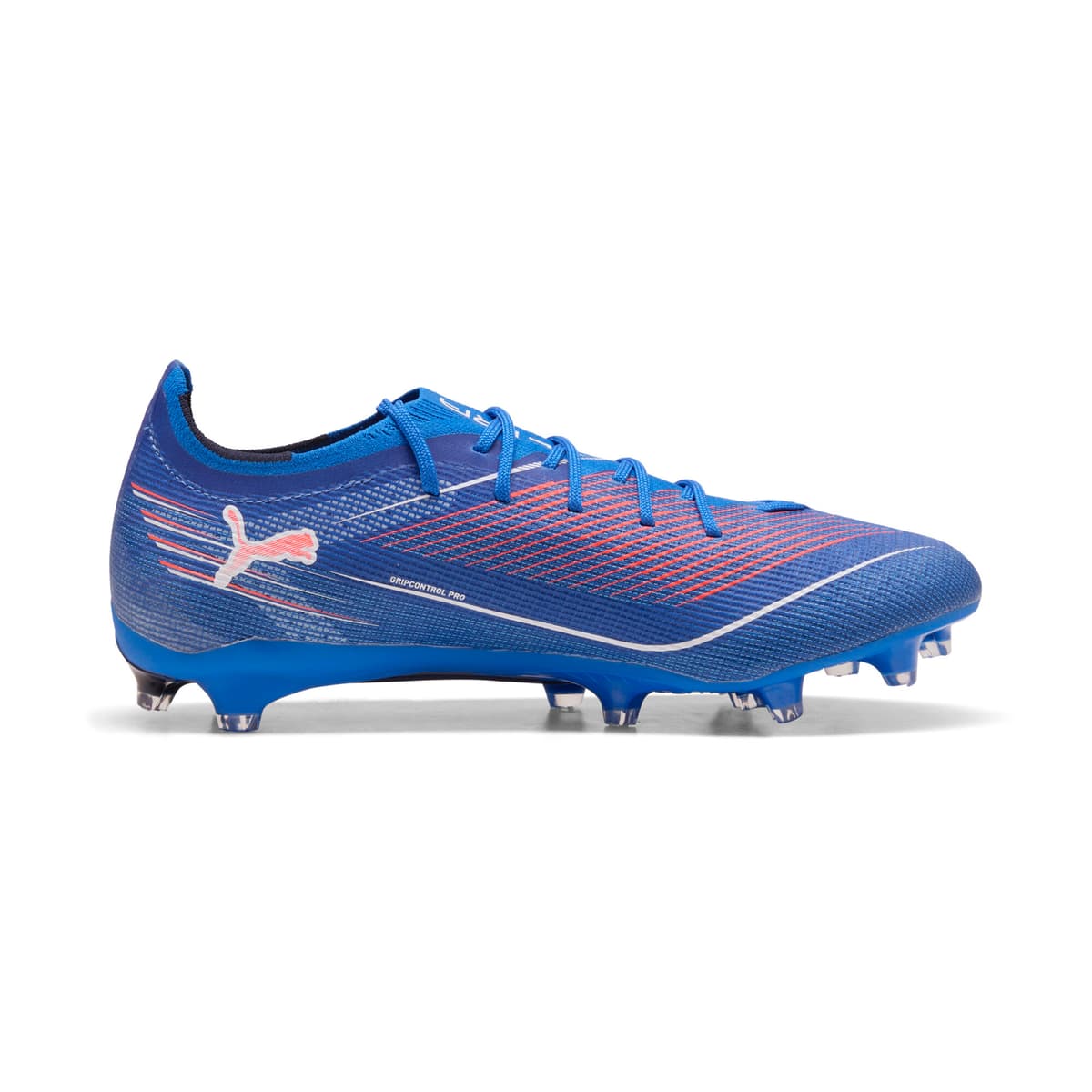 PUMA ULTRA 6 PRO FG/AG voetbalschoenen uniseks, Blauw/Rood/Wit, Maat 40,5 thumbnail 3