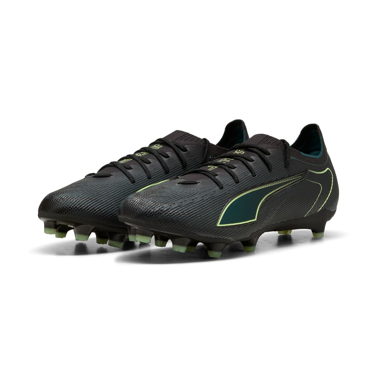 PUMA ULTRA 6 PRO FG/AG voetbalschoenen uniseks, Groen/Zwart, Maat 41 thumbnail 6