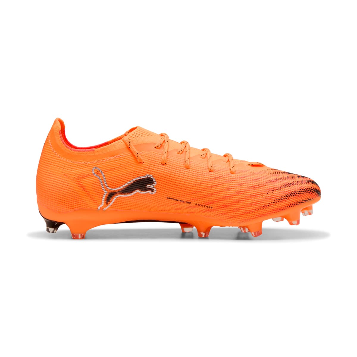 PUMA ULTRA 6 PRO FG/AG voetbalschoenen uniseks, Zwart/Rood, Maat 45 thumbnail 3