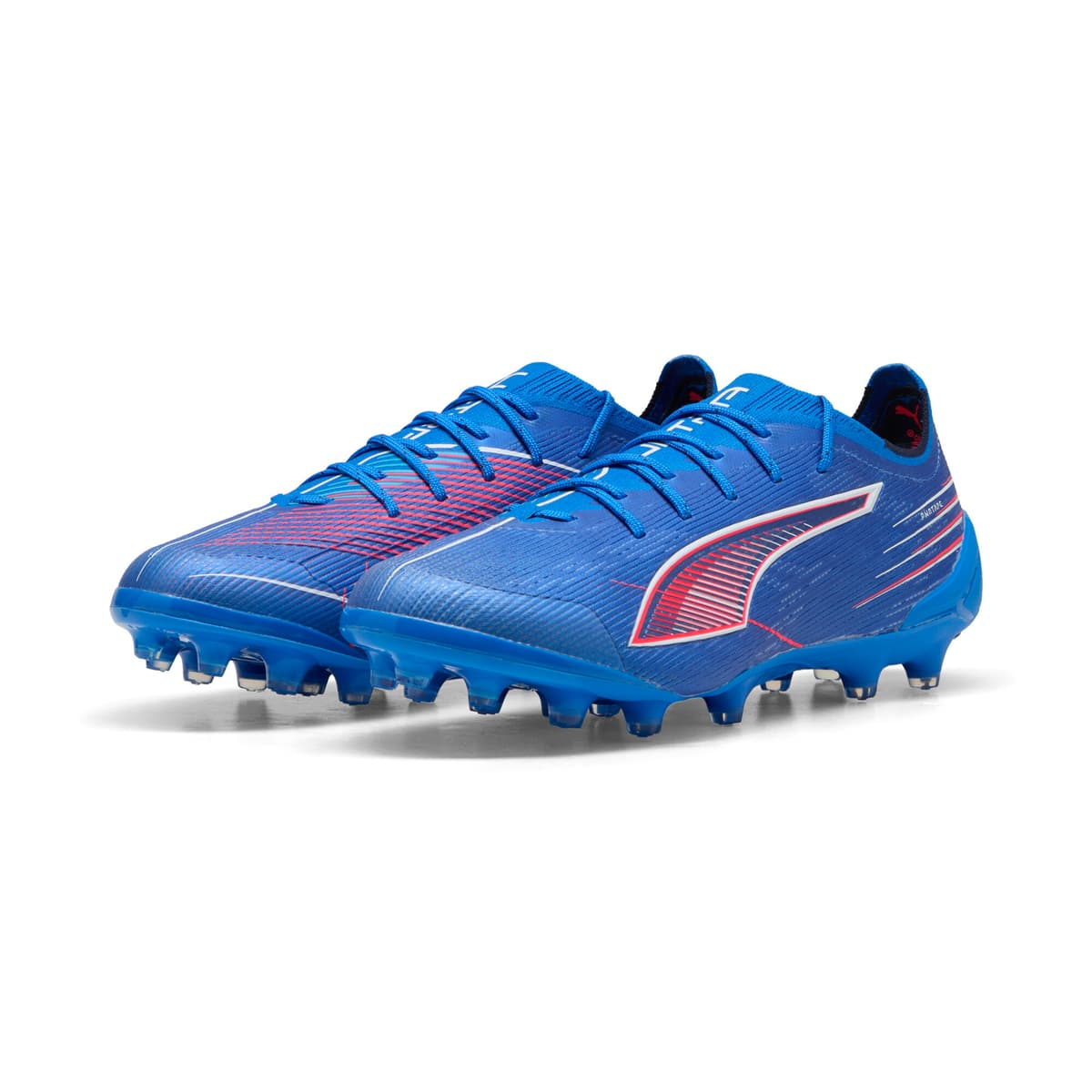 PUMA ULTRA 6 ULTIMATE AG uniseks voetbalschoenen, Blauw/Rood/Wit, Maat 44 thumbnail 6