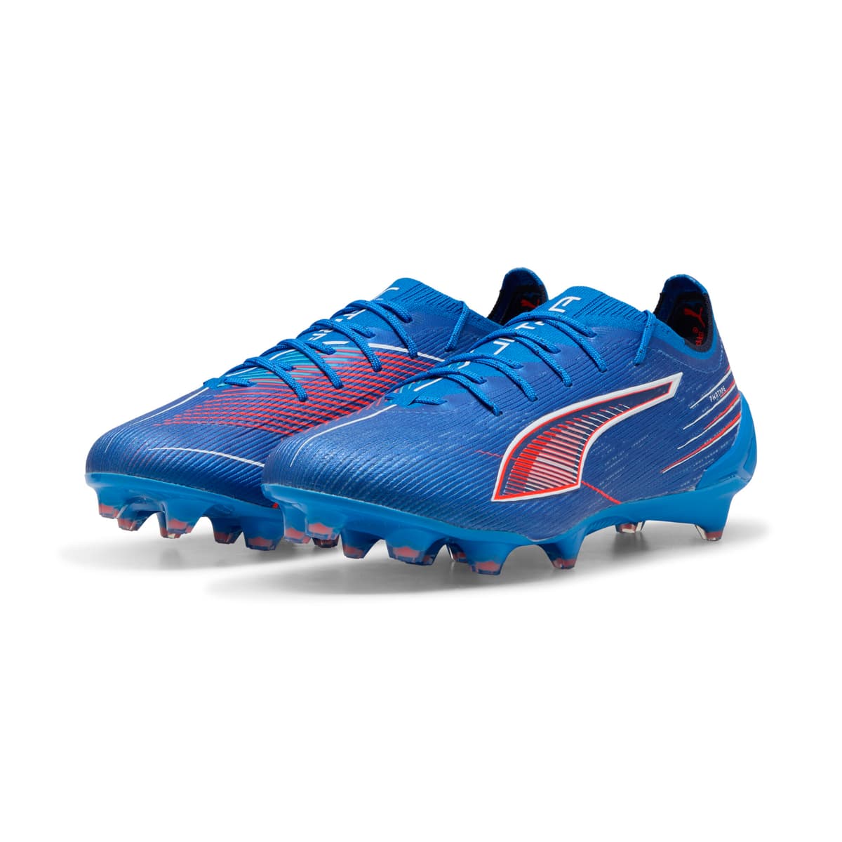 PUMA ULTRA 6 ULTIMATE FG uniseks voetbalschoenen, Blauw/Rood/Wit, Maat 43 thumbnail 7