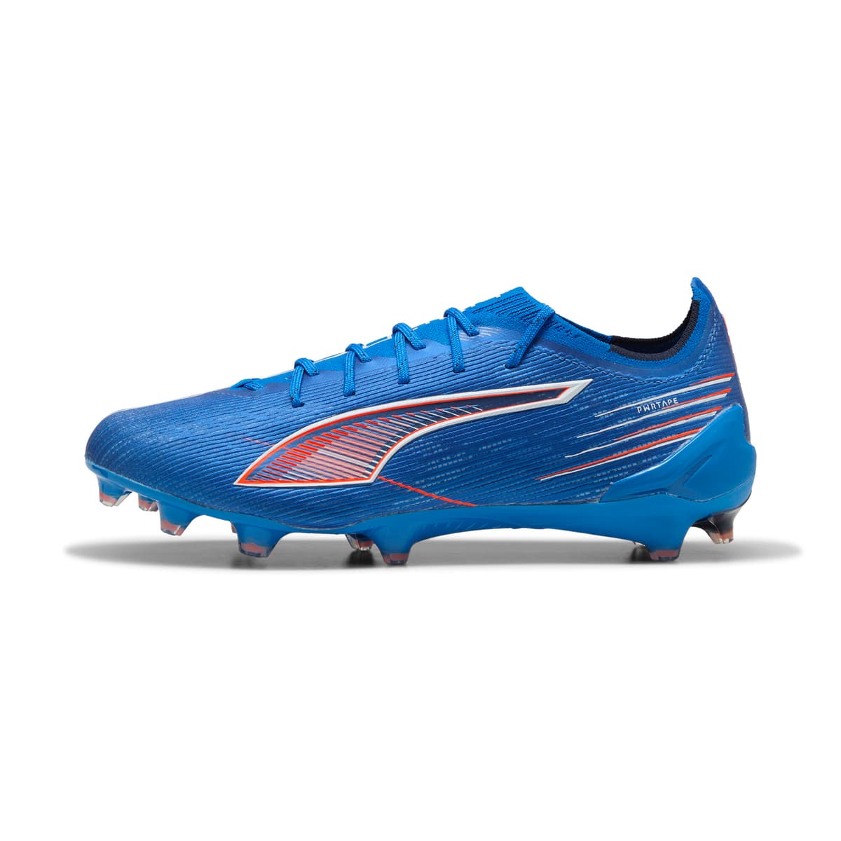 PUMA ULTRA 6 ULTIMATE FG uniseks voetbalschoenen, Blauw/Rood/Wit, Maat 43