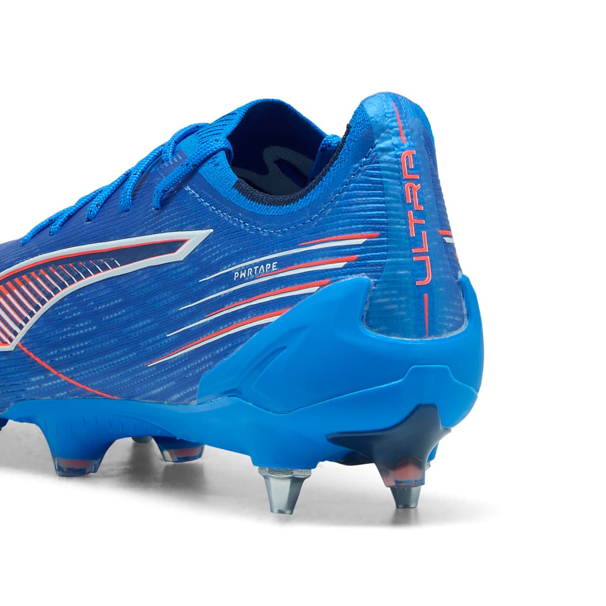 PUMA ULTRA 6 ULTIMATE MxSG uniseks voetbalschoenen, Blauw/Rood/Wit, Maat 47 thumbnail 5