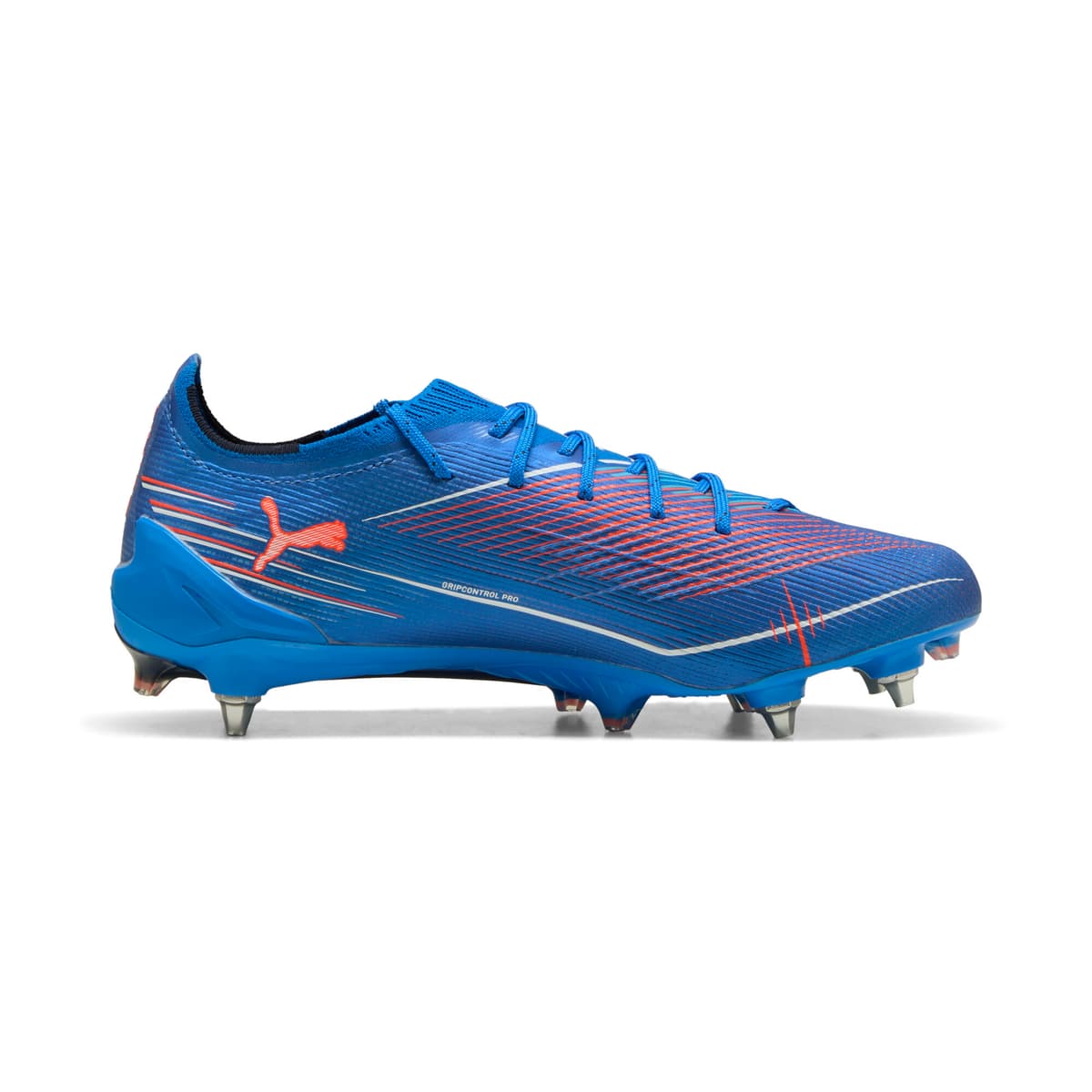 PUMA ULTRA 6 ULTIMATE MxSG uniseks voetbalschoenen, Blauw/Rood/Wit, Maat 47 thumbnail 3