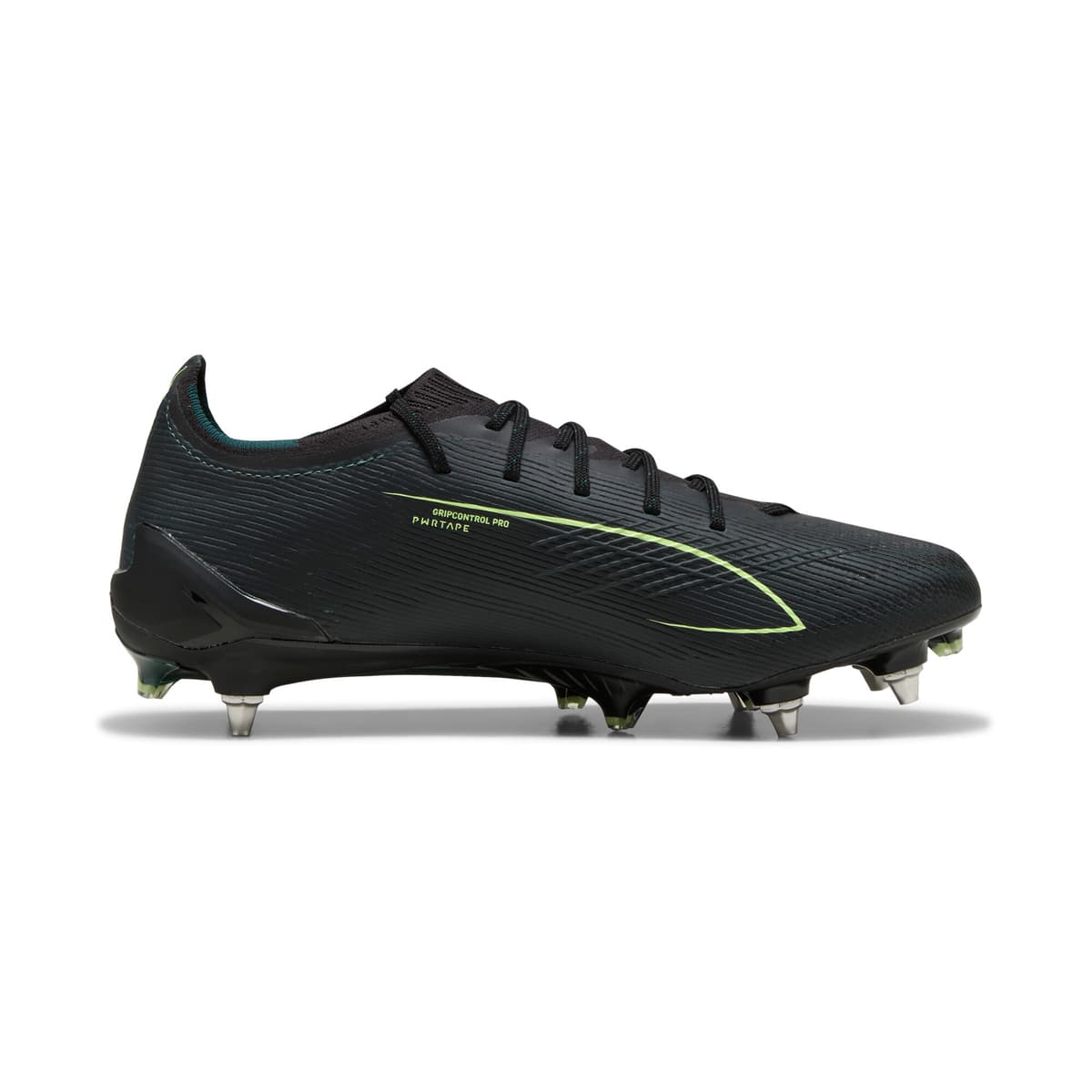 PUMA ULTRA 6 ULTIMATE MxSG uniseks voetbalschoenen, Groen/Zwart, Maat 42,5 thumbnail 3