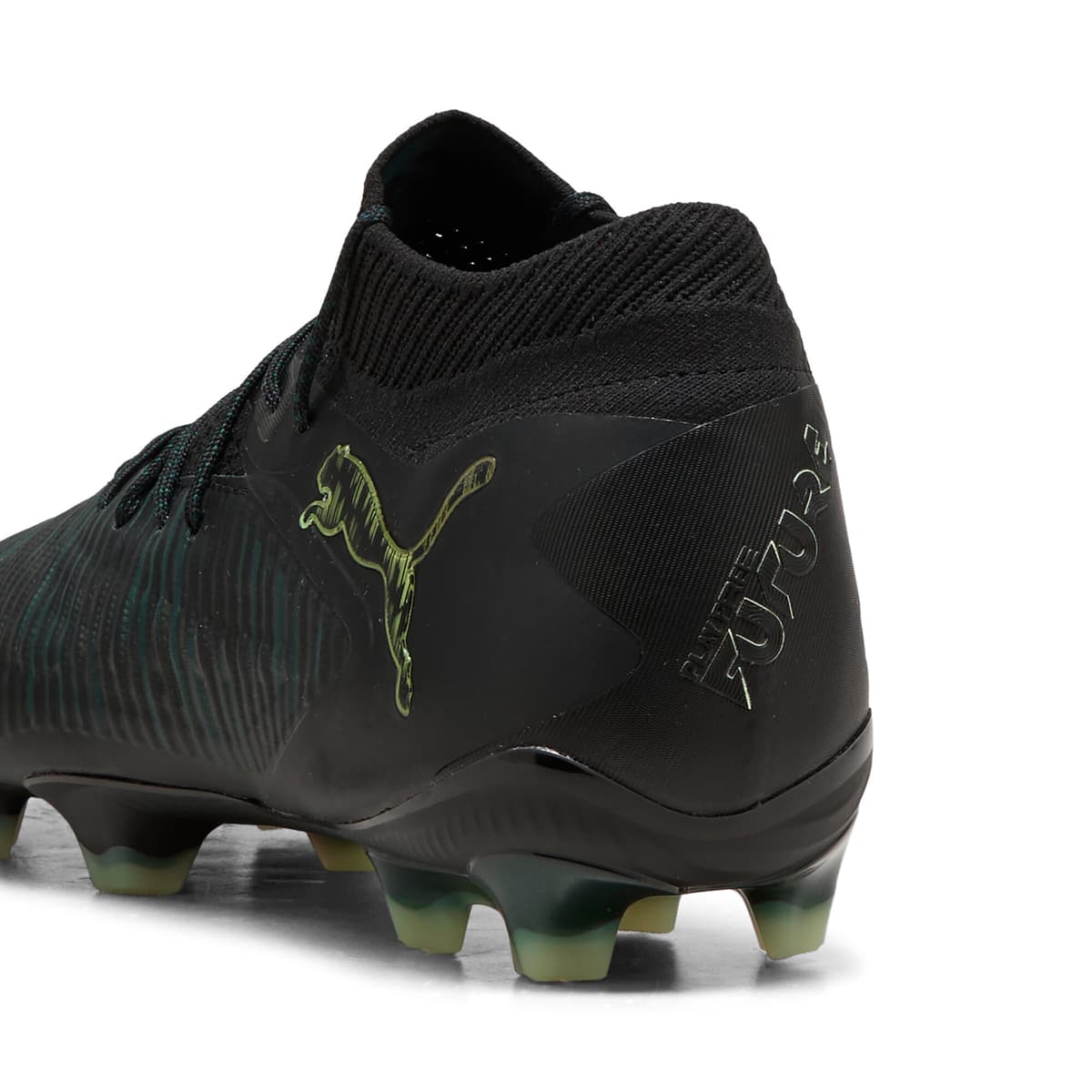 PUMA FUTURE 8 ULTIMATE FG uniseks voetbalschoenen, Groen/Zwart, Maat 44 thumbnail 5