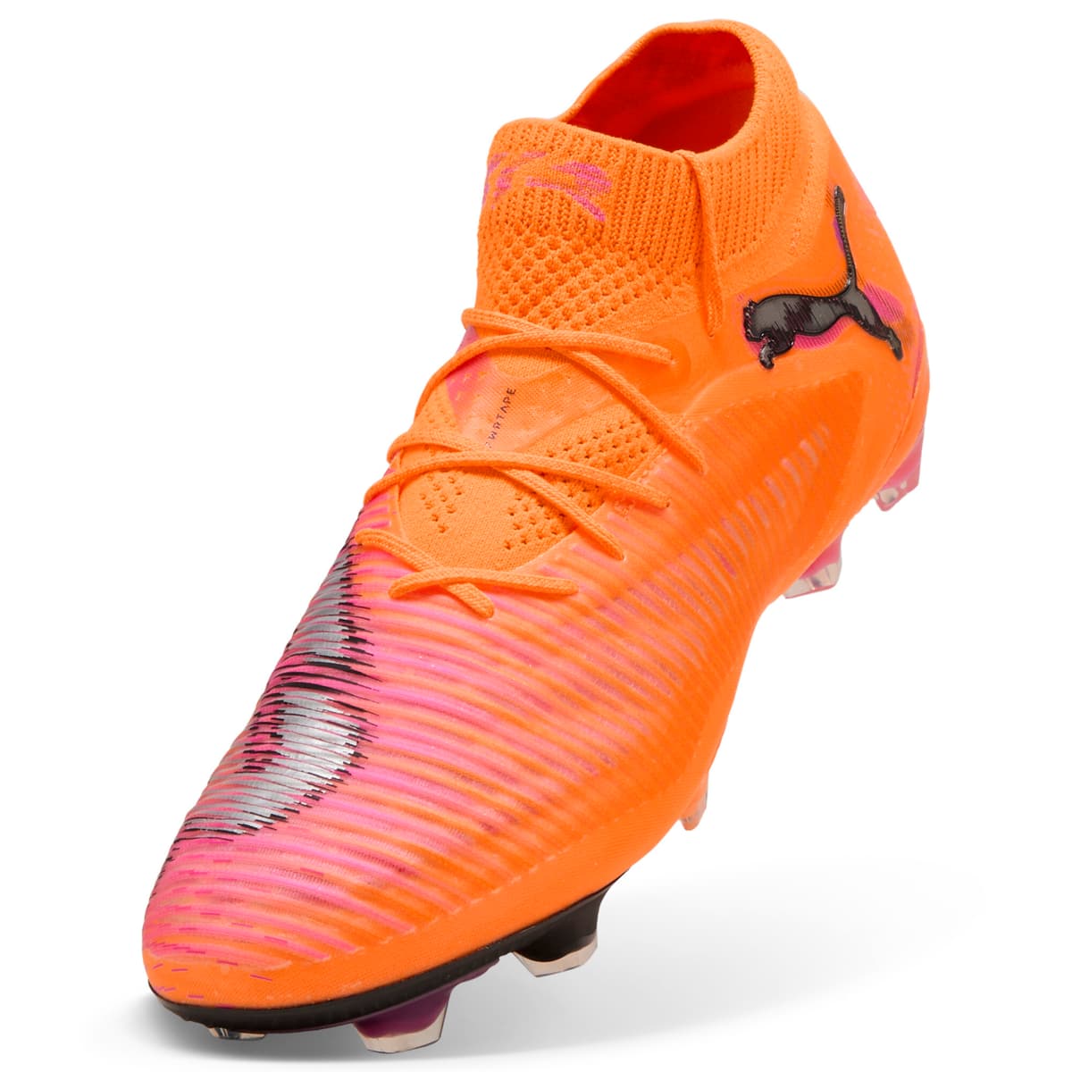 PUMA FUTURE 8 ULTIMATE FG uniseks voetbalschoenen, Zwart, Maat 42,5 thumbnail 2