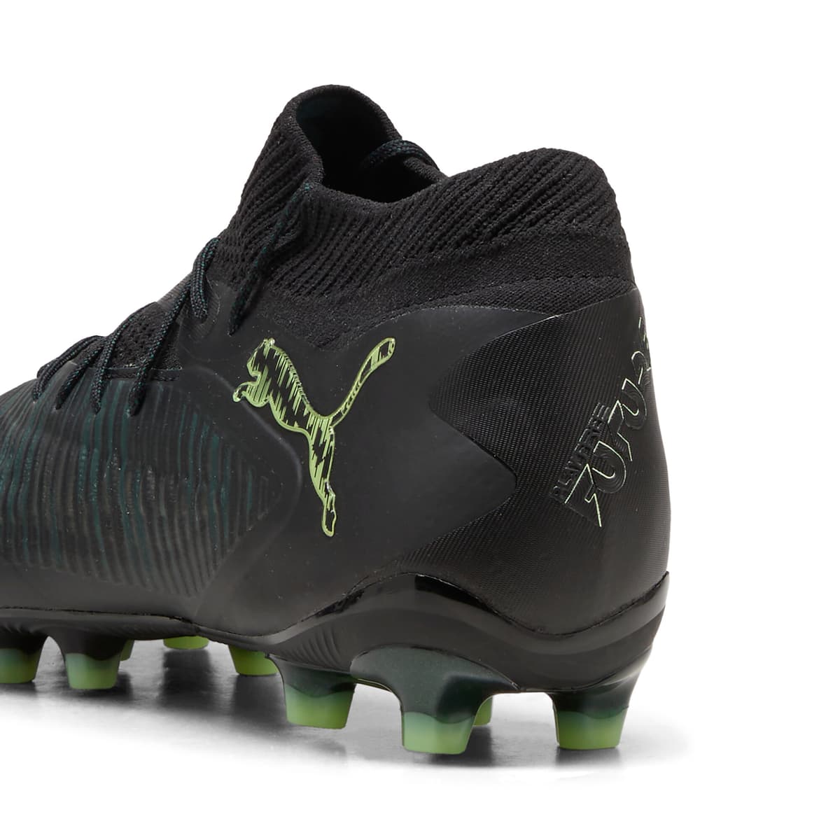 PUMA FUTURE 8 ULTIMATE AG uniseks voetbalschoenen, Groen/Zwart, Maat 44 thumbnail 5