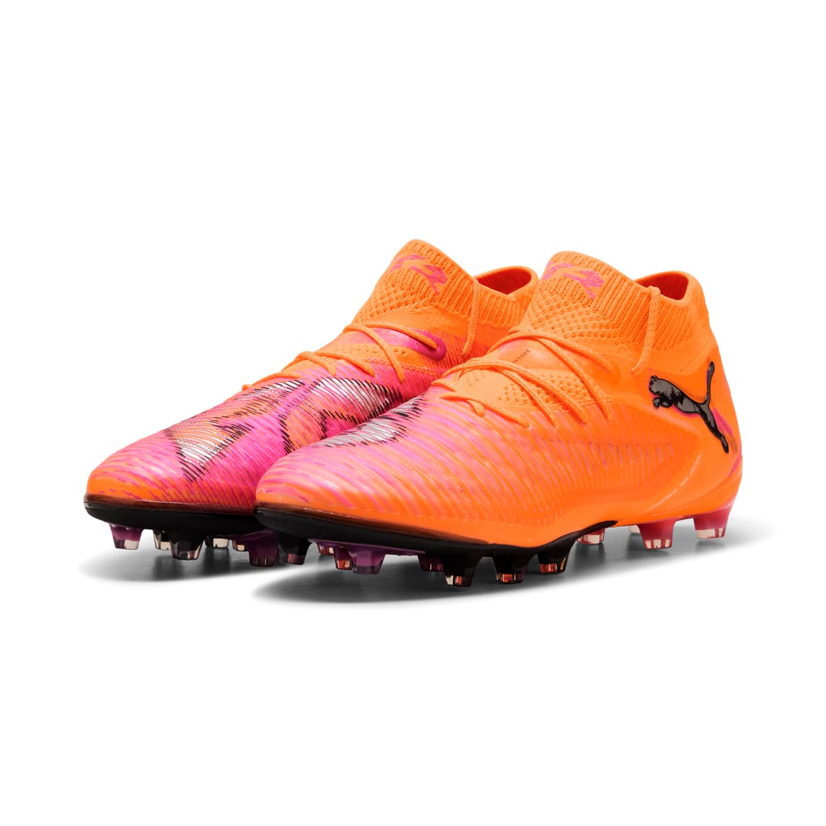 PUMA FUTURE 8 ULTIMATE AG uniseks voetbalschoenen, Zwart, Maat 46 thumbnail 6