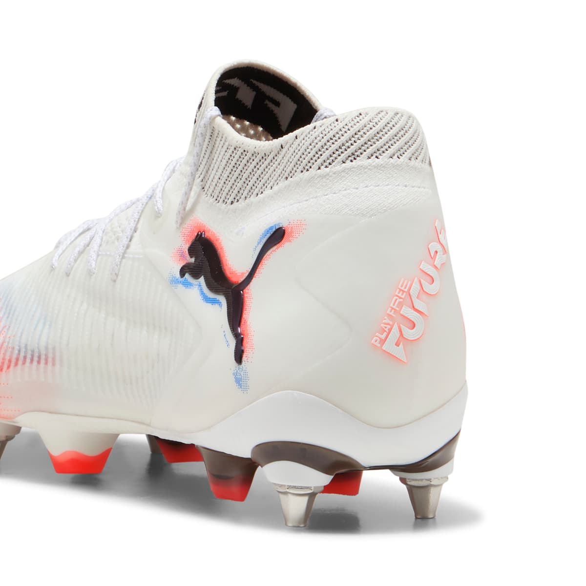 PUMA FUTURE 8 ULTIMATE MxSG uniseks voetbalschoenen, Zwart/Rood/Wit, Maat 40,5 thumbnail 6