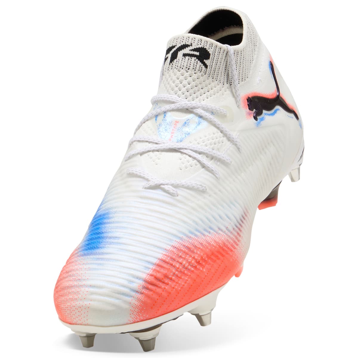 PUMA FUTURE 8 ULTIMATE MxSG uniseks voetbalschoenen, Zwart/Rood/Wit, Maat 40,5 thumbnail 3