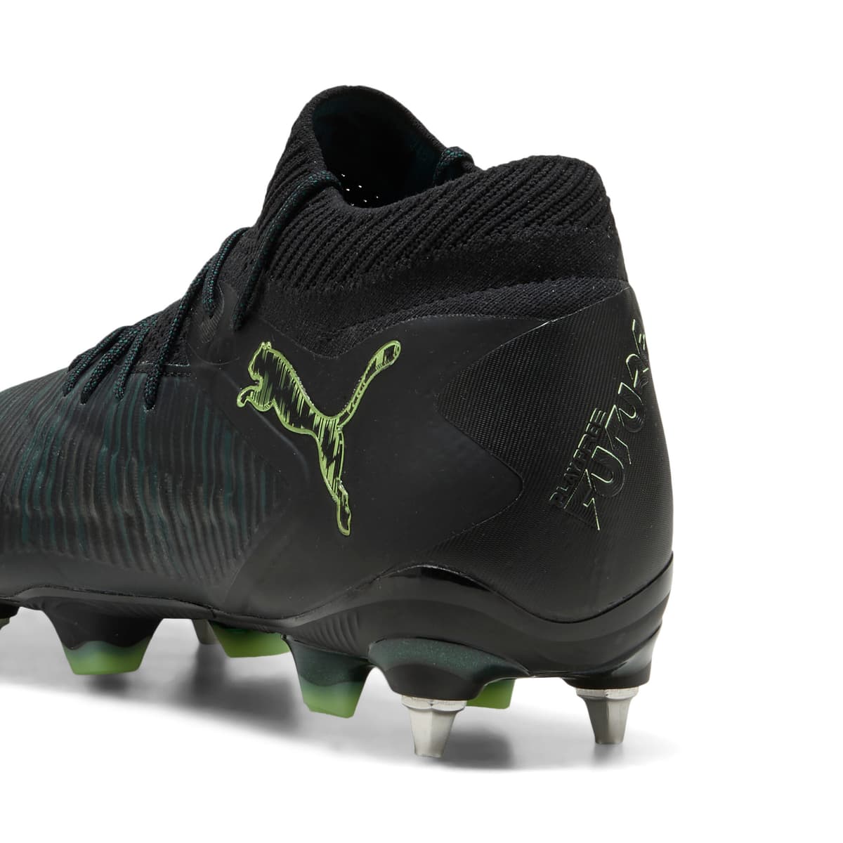 PUMA FUTURE 8 ULTIMATE MxSG uniseks voetbalschoenen, Groen/Zwart, Maat 42 thumbnail 5
