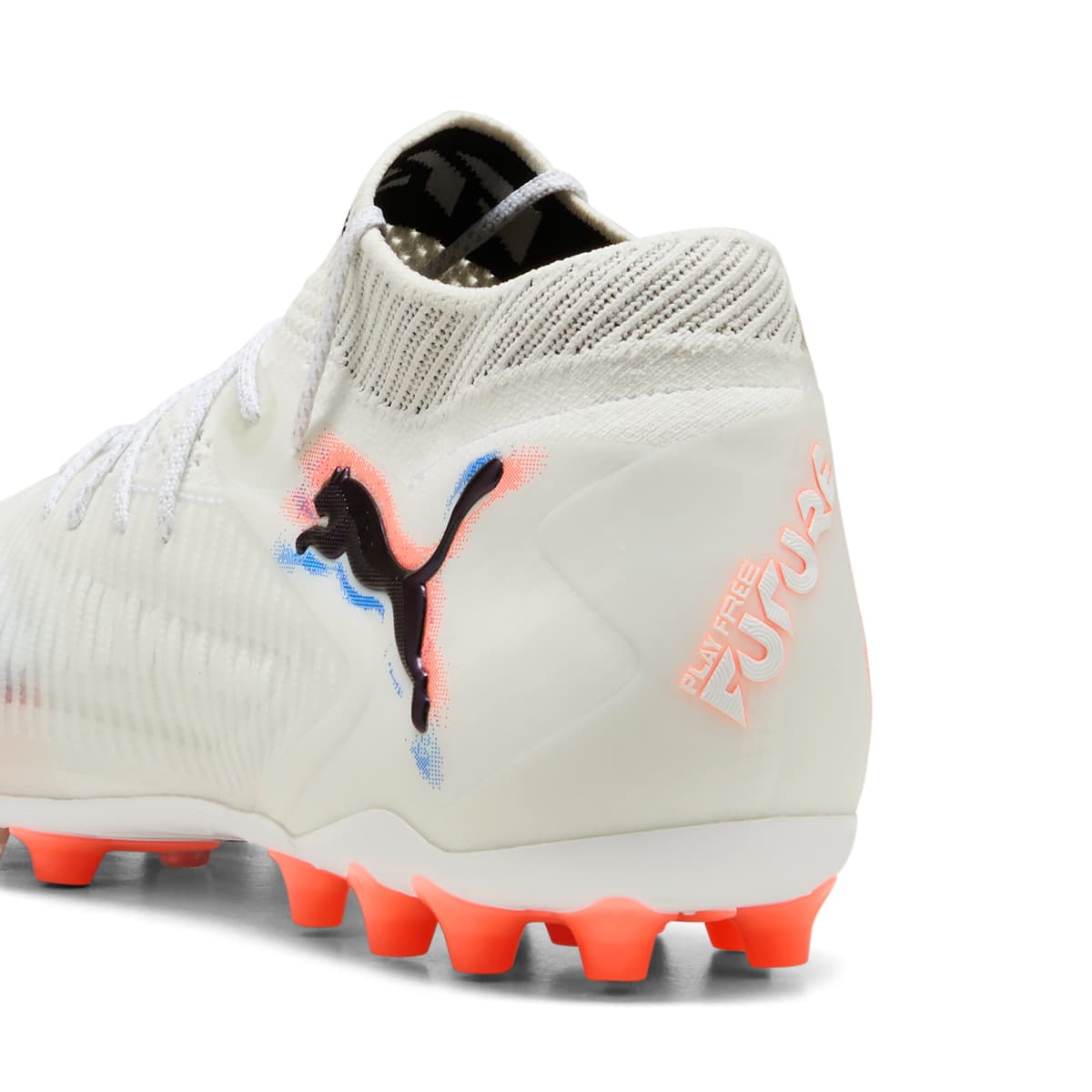 PUMA FUTURE 8 ULTIMATE MG voetbalschoenen uniseks, Zwart/Rood/Wit, Maat 42,5 thumbnail 5