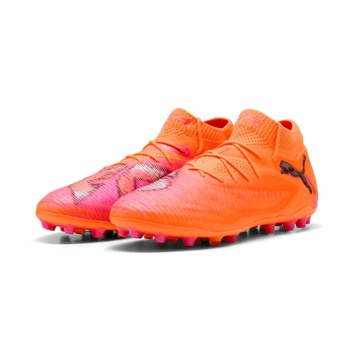 PUMA FUTURE 8 ULTIMATE MG voetbalschoenen uniseks, Zwart, Maat 41 thumbnail 6
