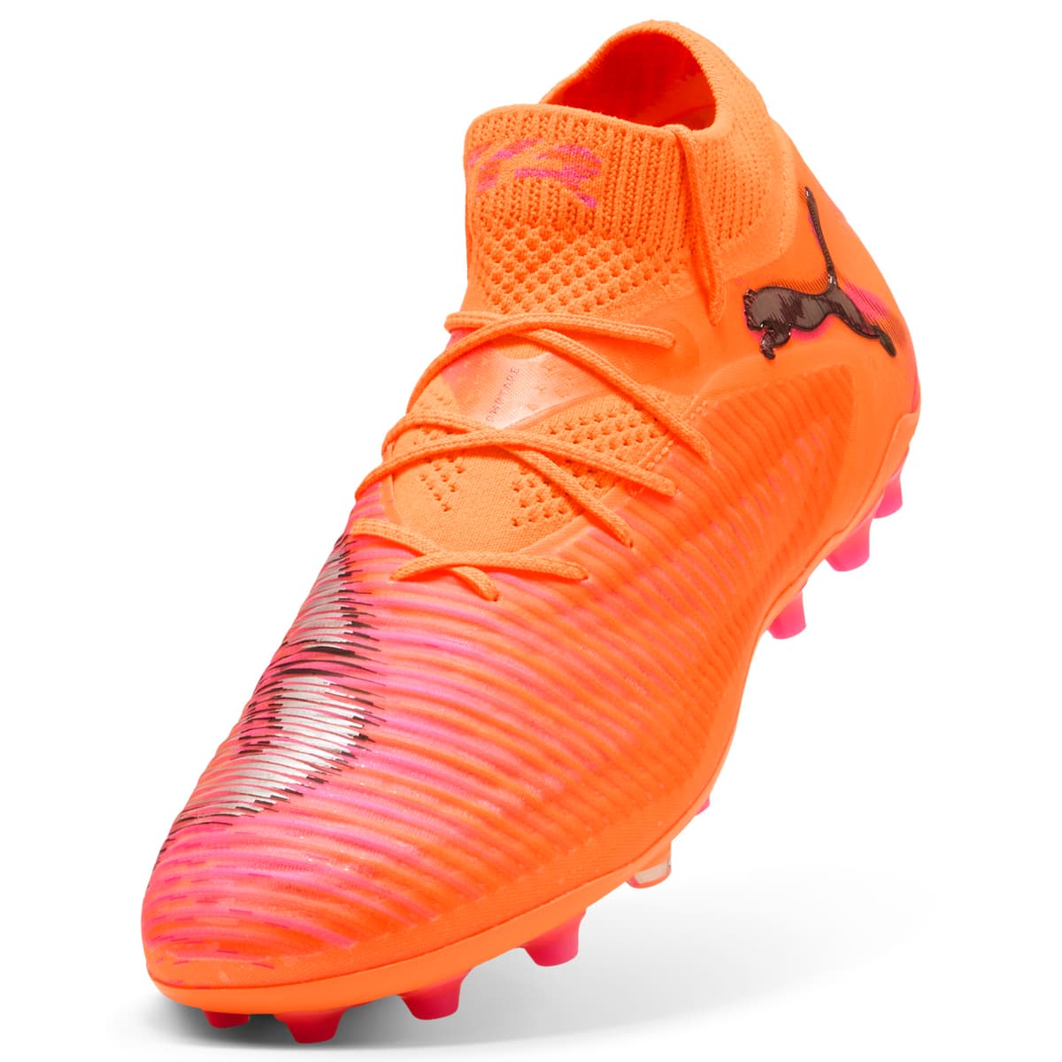 PUMA FUTURE 8 ULTIMATE MG voetbalschoenen uniseks, Zwart, Maat 41 thumbnail 2
