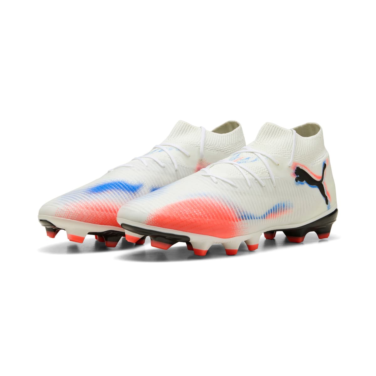 PUMA FUTURE 8 PRO FG/AG voetbalschoenen uniseks, Zwart/Rood/Wit, Maat 43 thumbnail 6