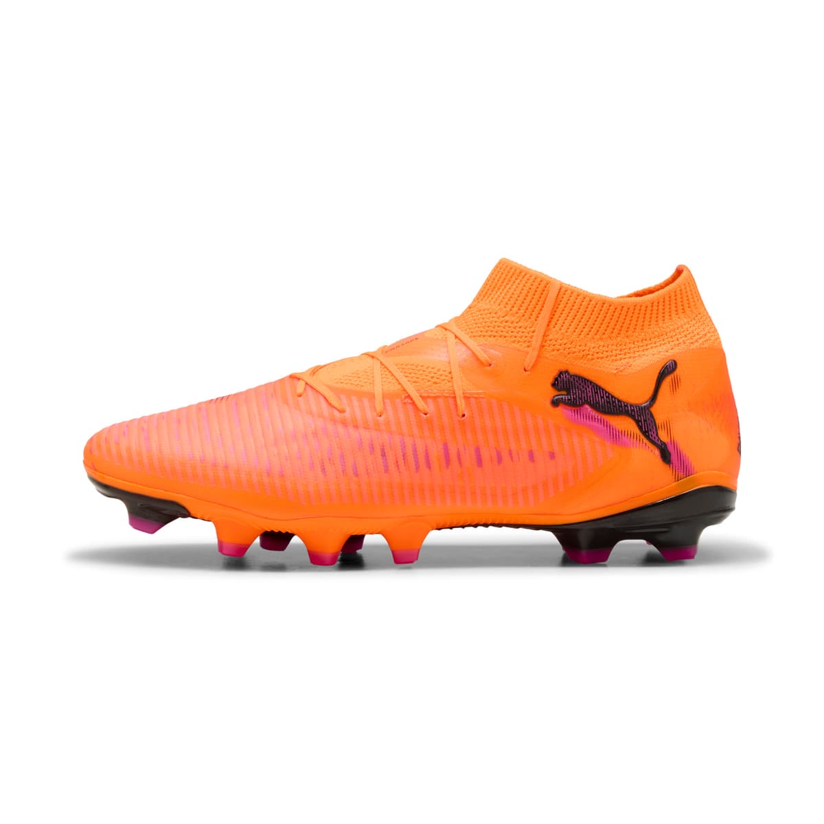 PUMA FUTURE 8 PRO FG/AG voetbalschoenen uniseks, Zwart, Maat 39